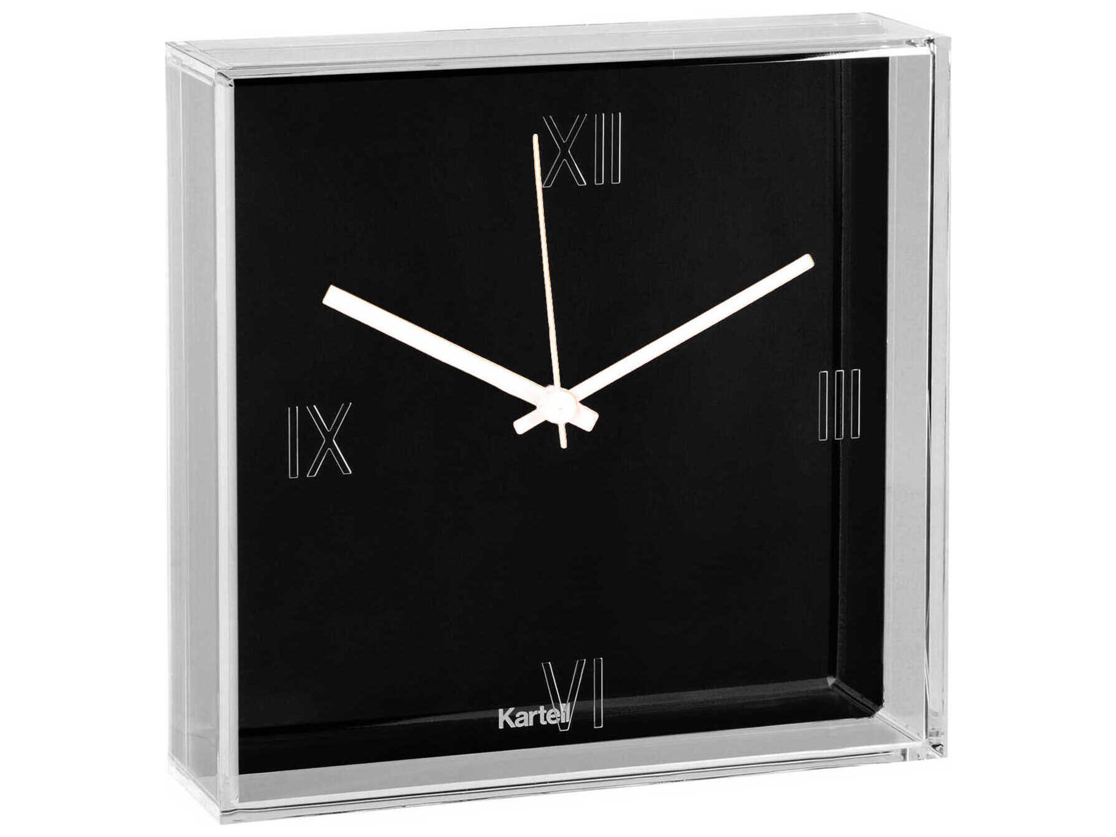 Kartell Tic & Tac Black Clock Accessories