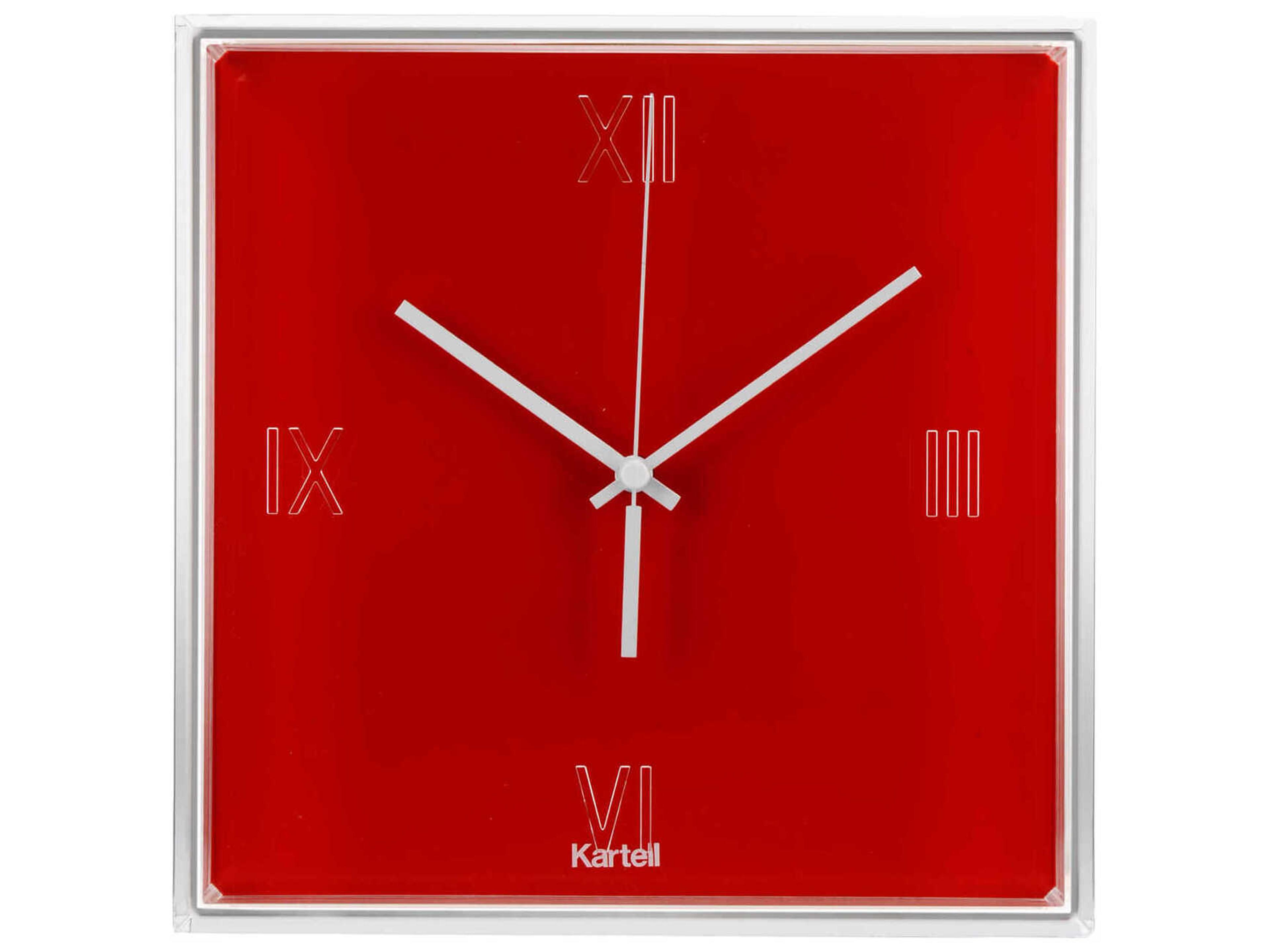 Tic & Tac Red Clock Accessories