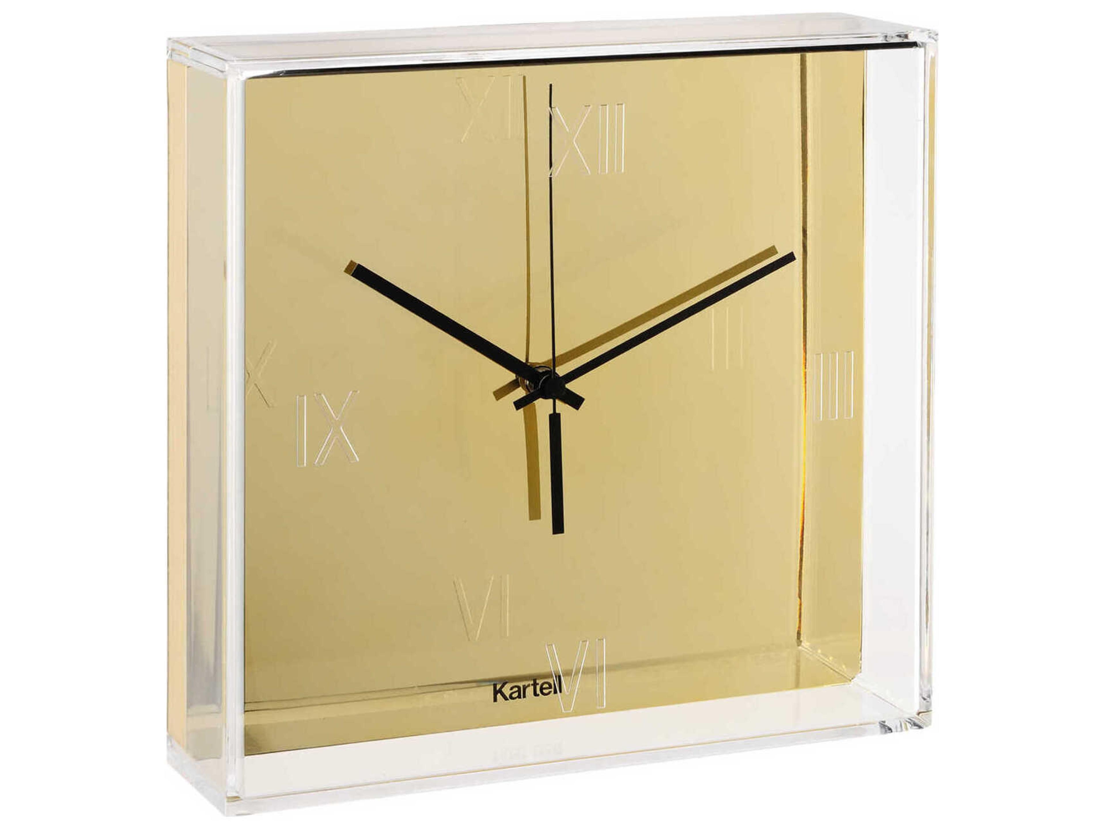 Kartell Tic & Tac Gold Clock Accessories