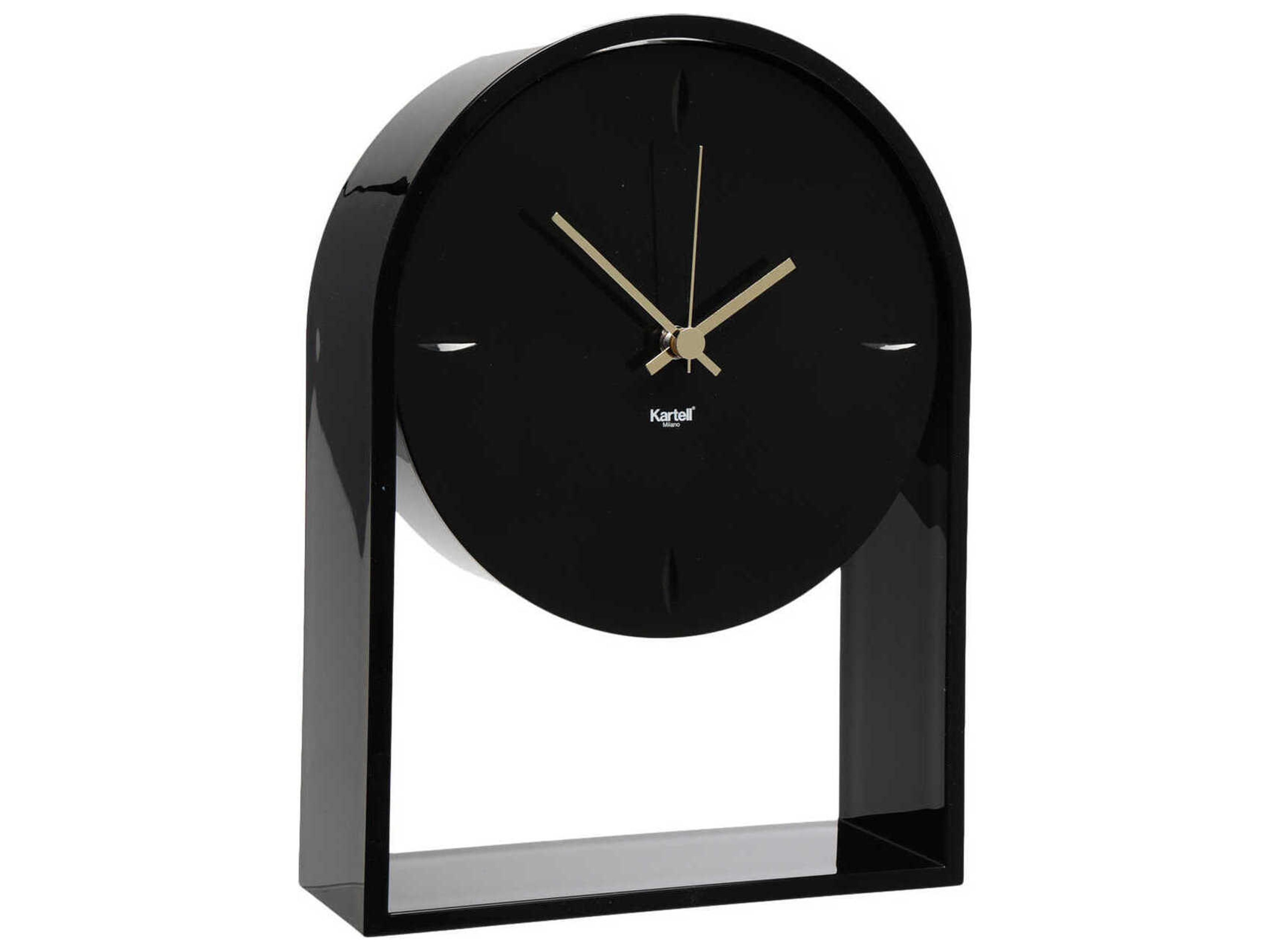 Kartell Air Du Temps Black Clock Accessories