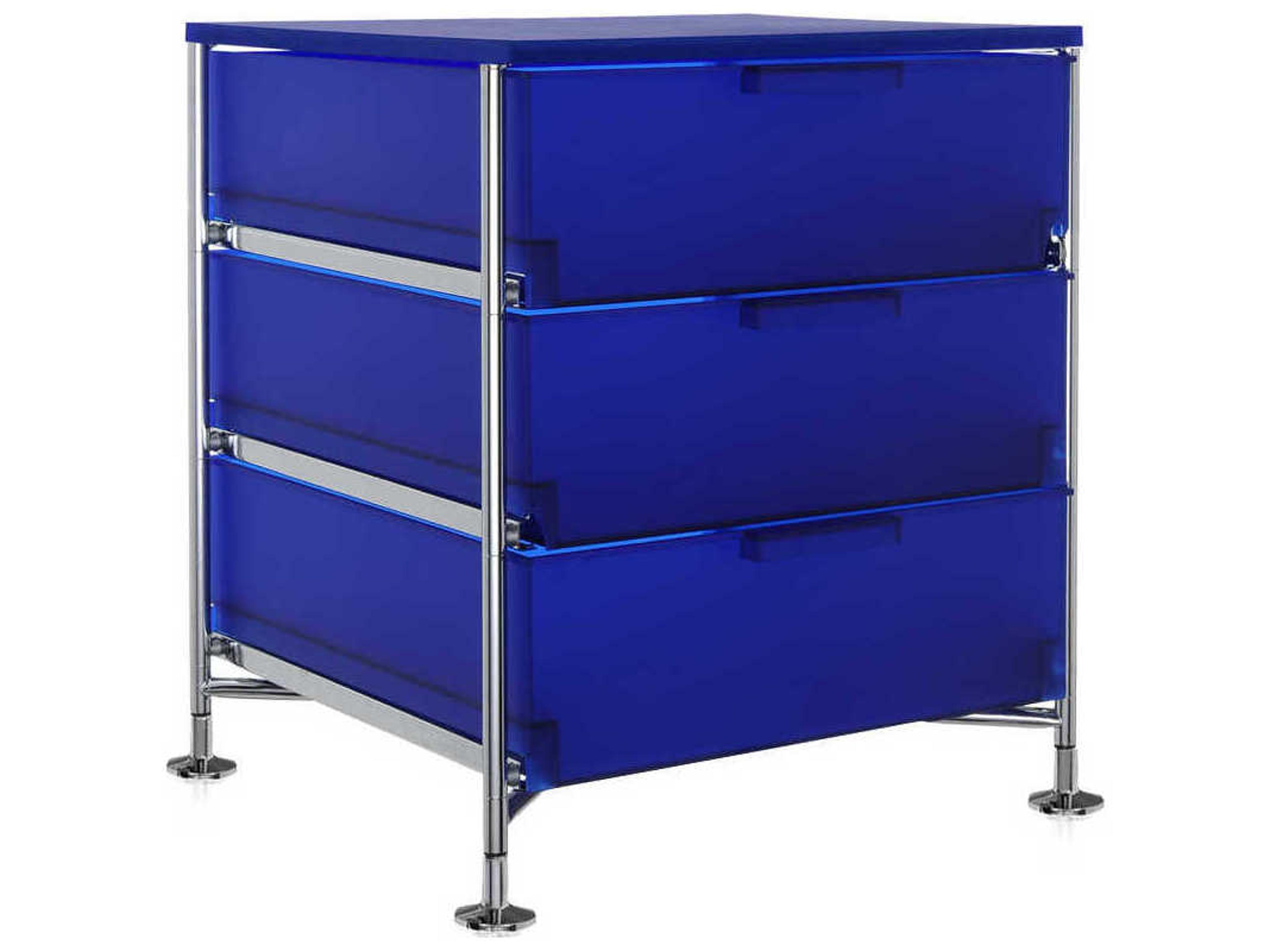Mobil Blue File Cabinet