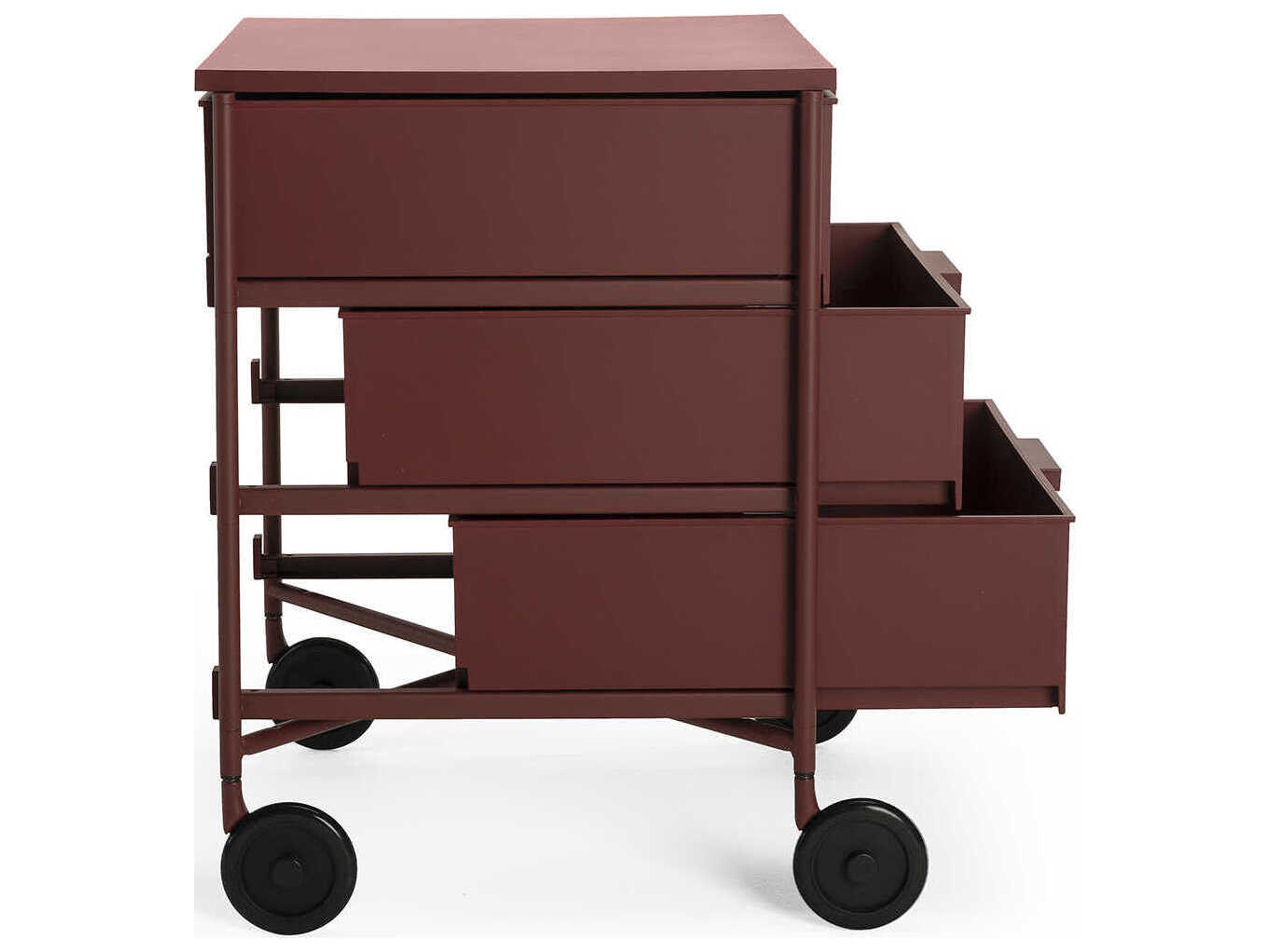 Kartell Mobil Plum File Cabinet