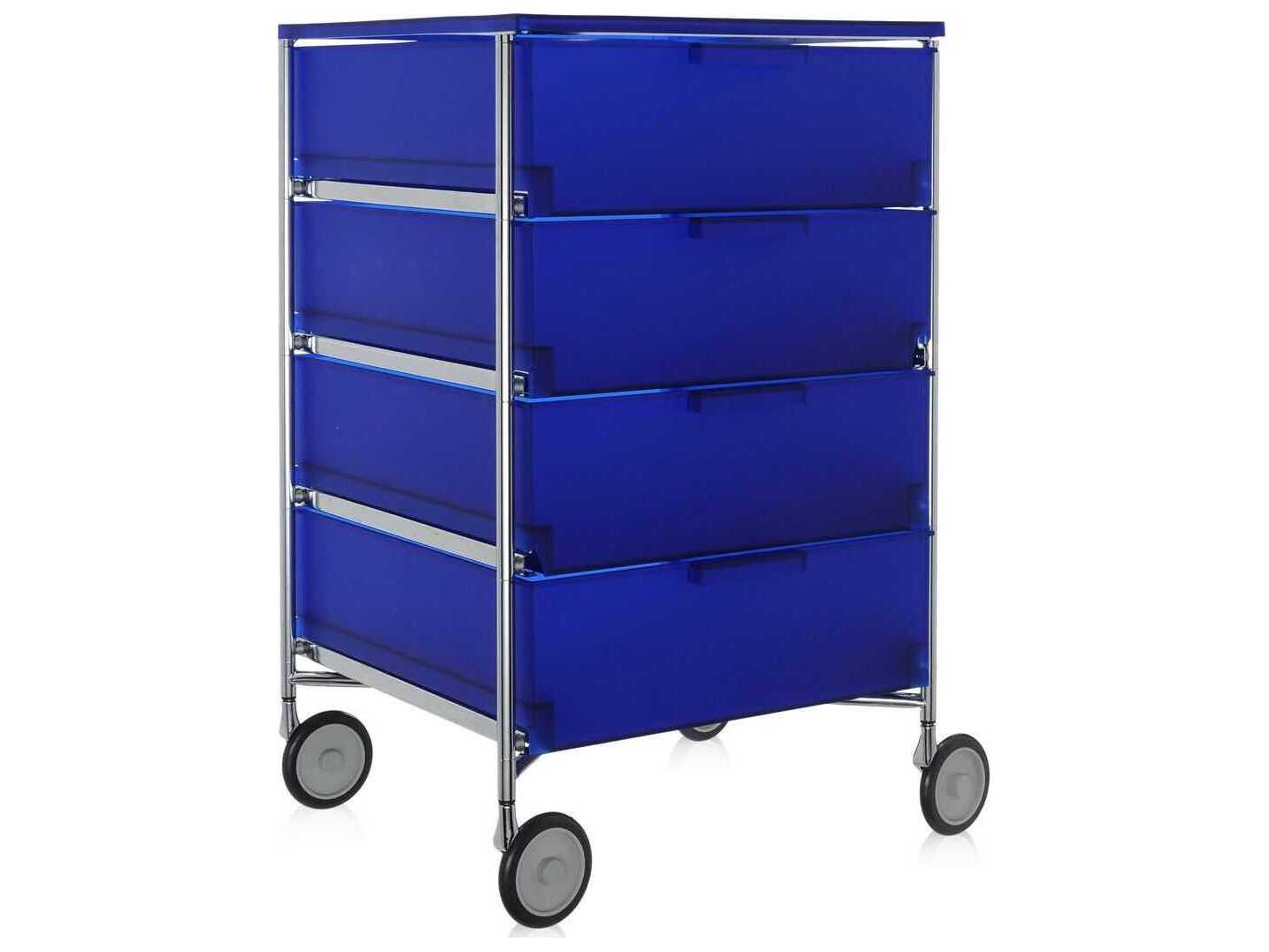 Mobil Blue File Cabinet