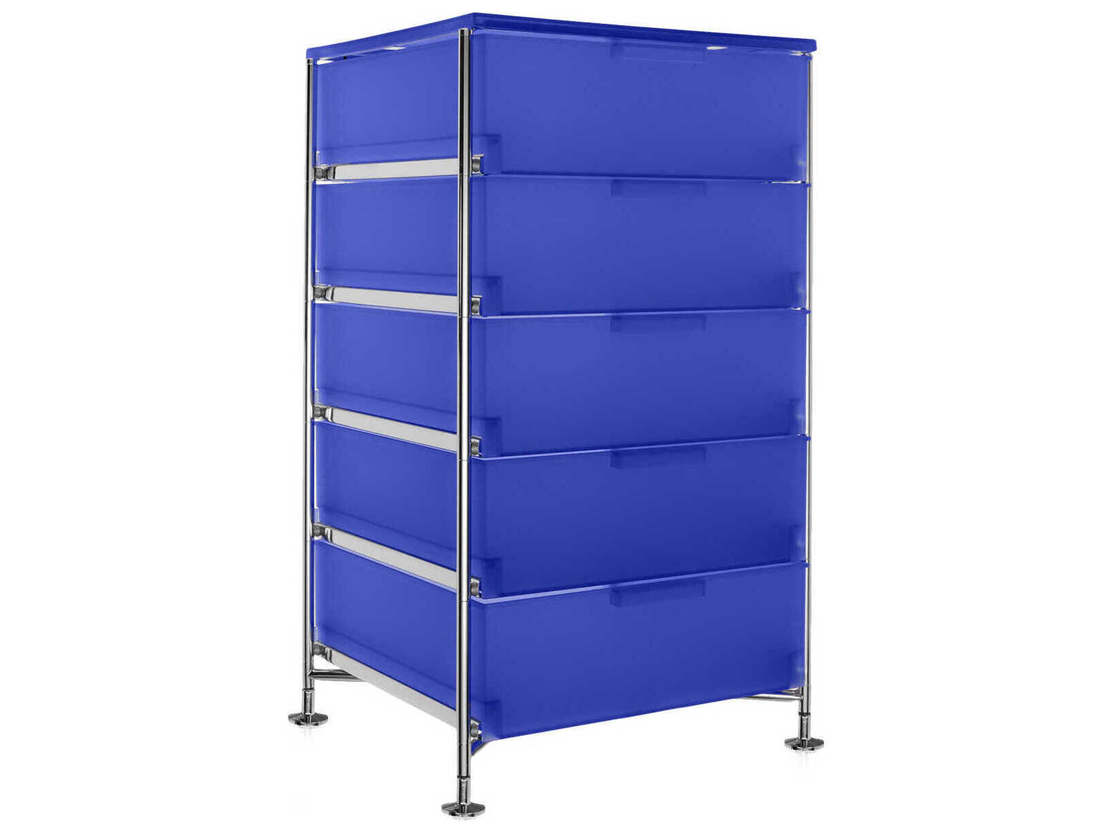 Mobil Blue File Cabinet