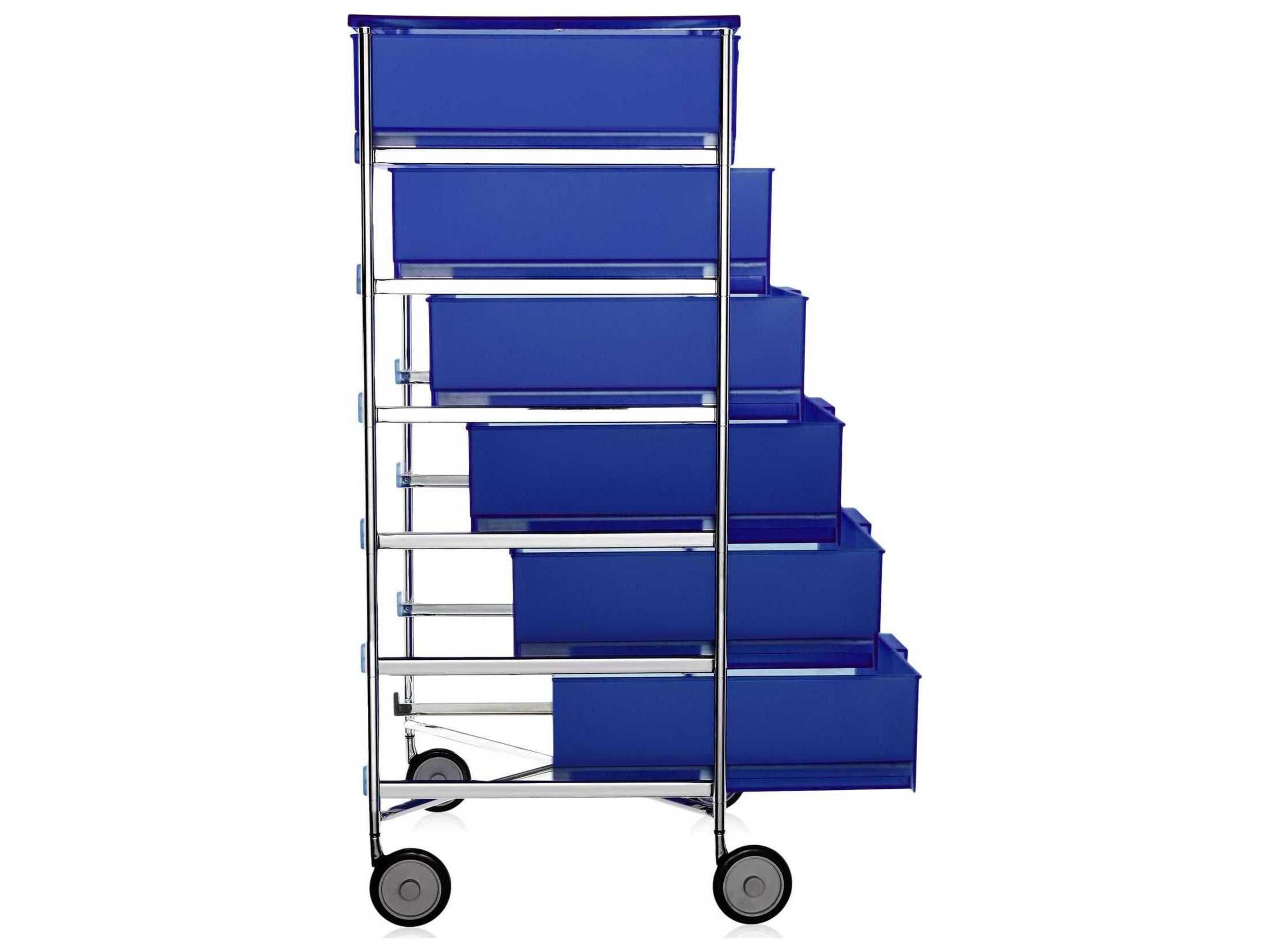 Kartell Mobil Blue File Cabinet