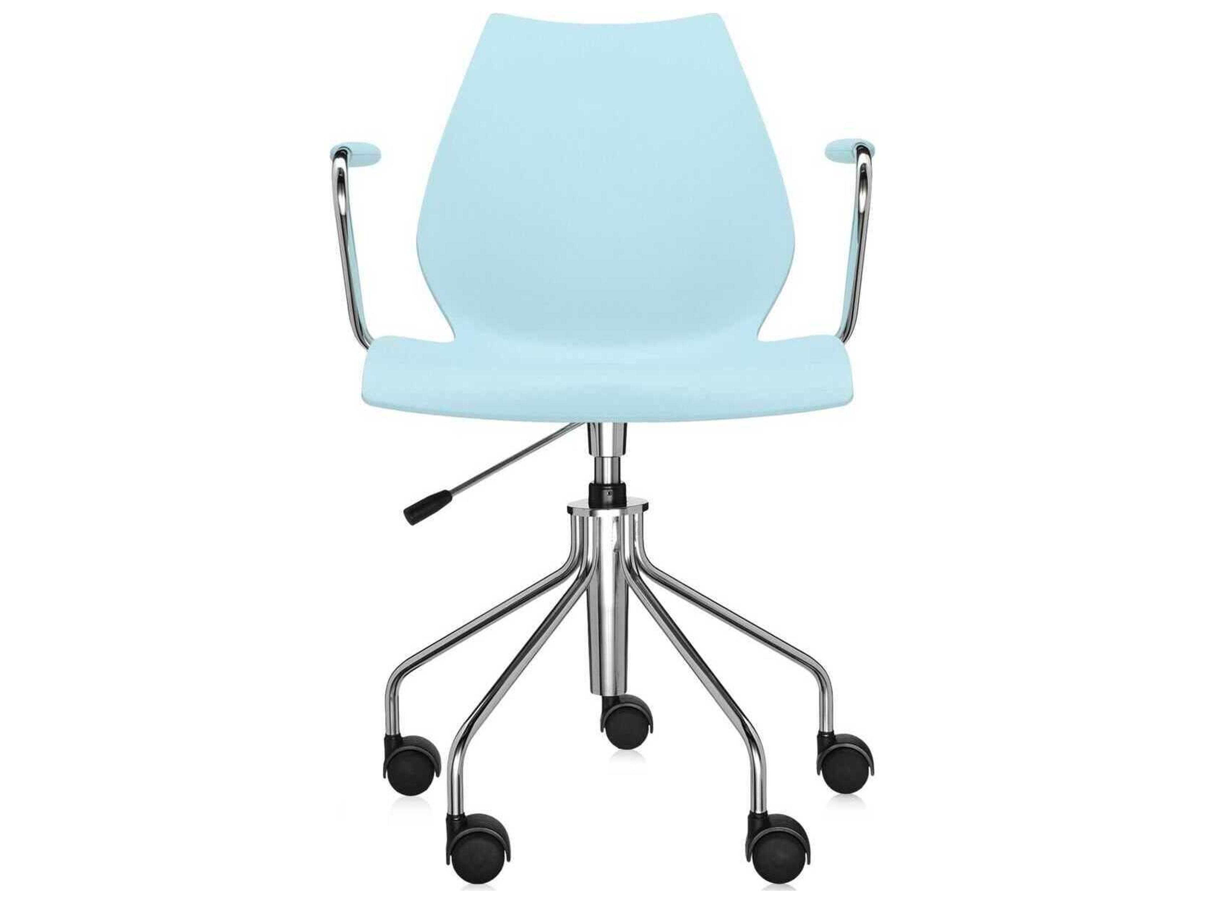 Kartell Maui Silver Adjustable Computer Office Chair