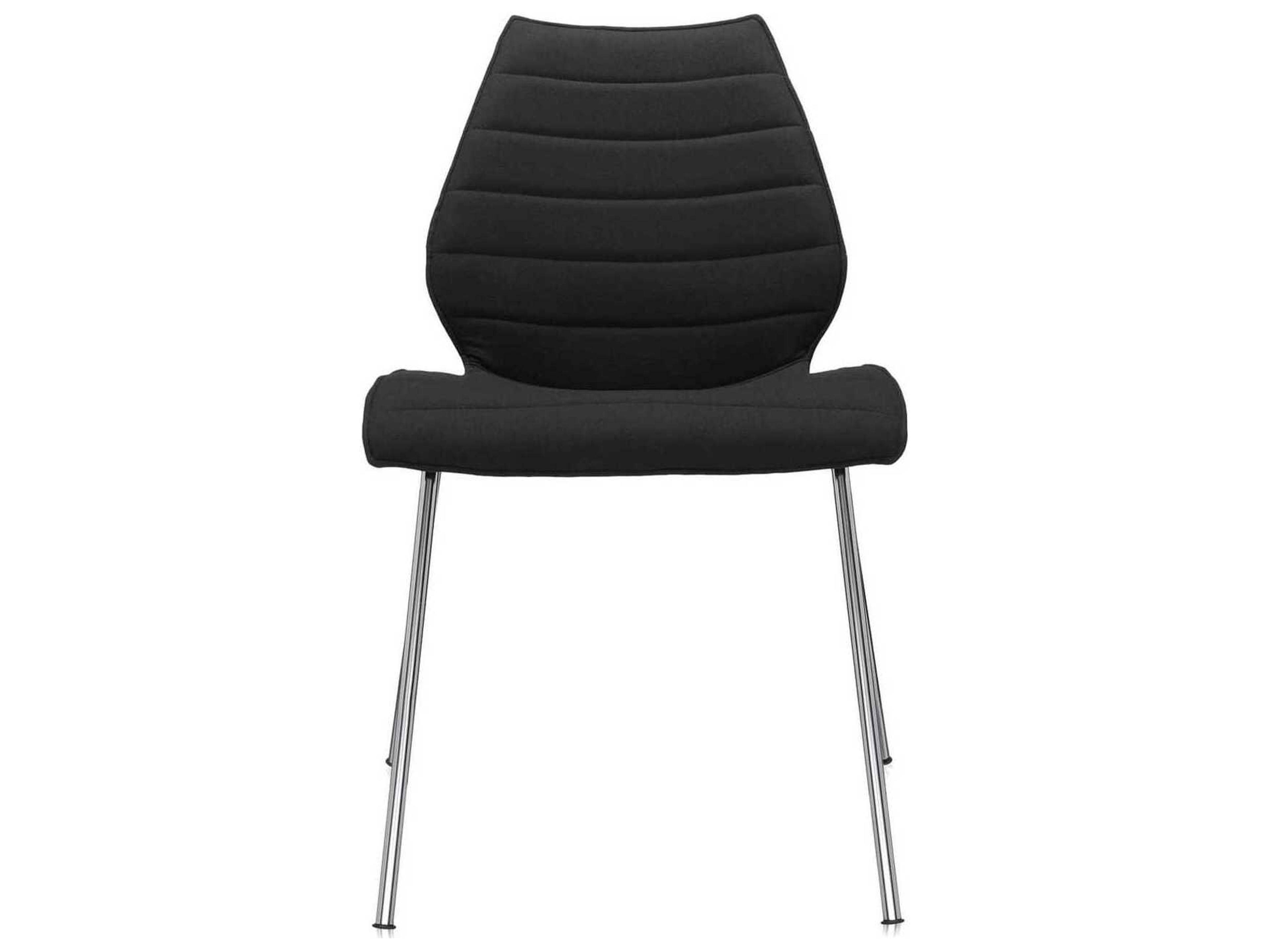 Kartell Maui Silver Upholstered Computer Office Chair  (Sold in 2)