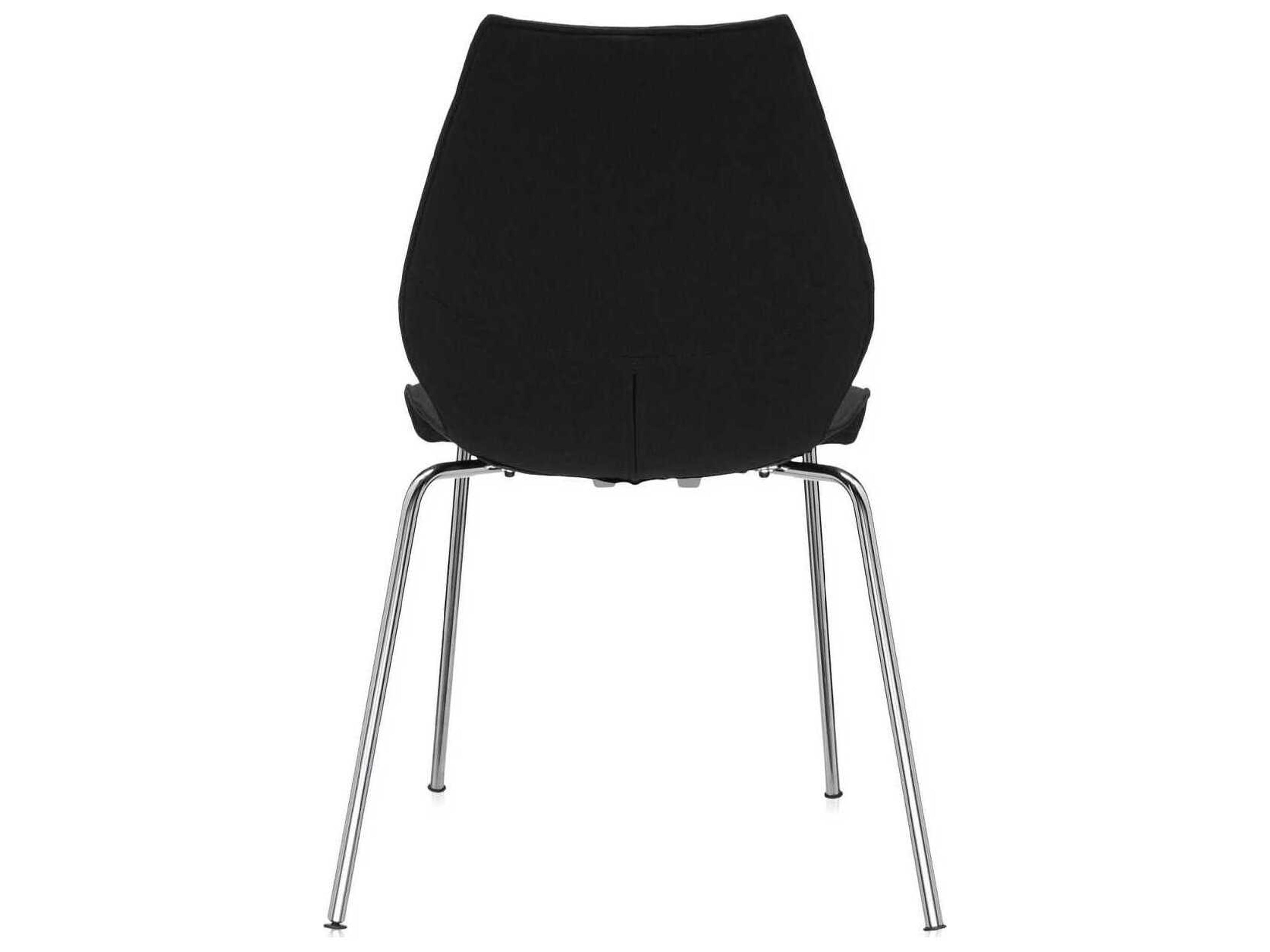 Kartell Maui Silver Upholstered Computer Office Chair  (Sold in 2)