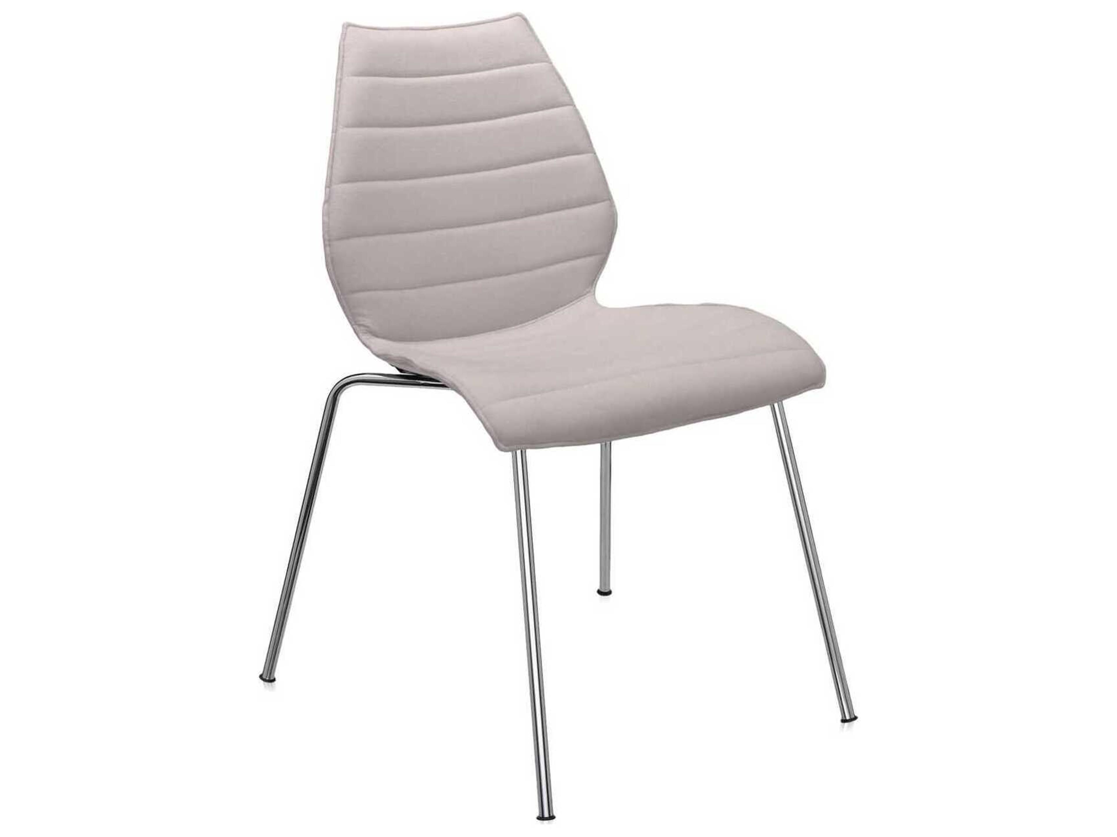 Maui Silver Upholstered Computer Office Chair  (Sold in 2)
