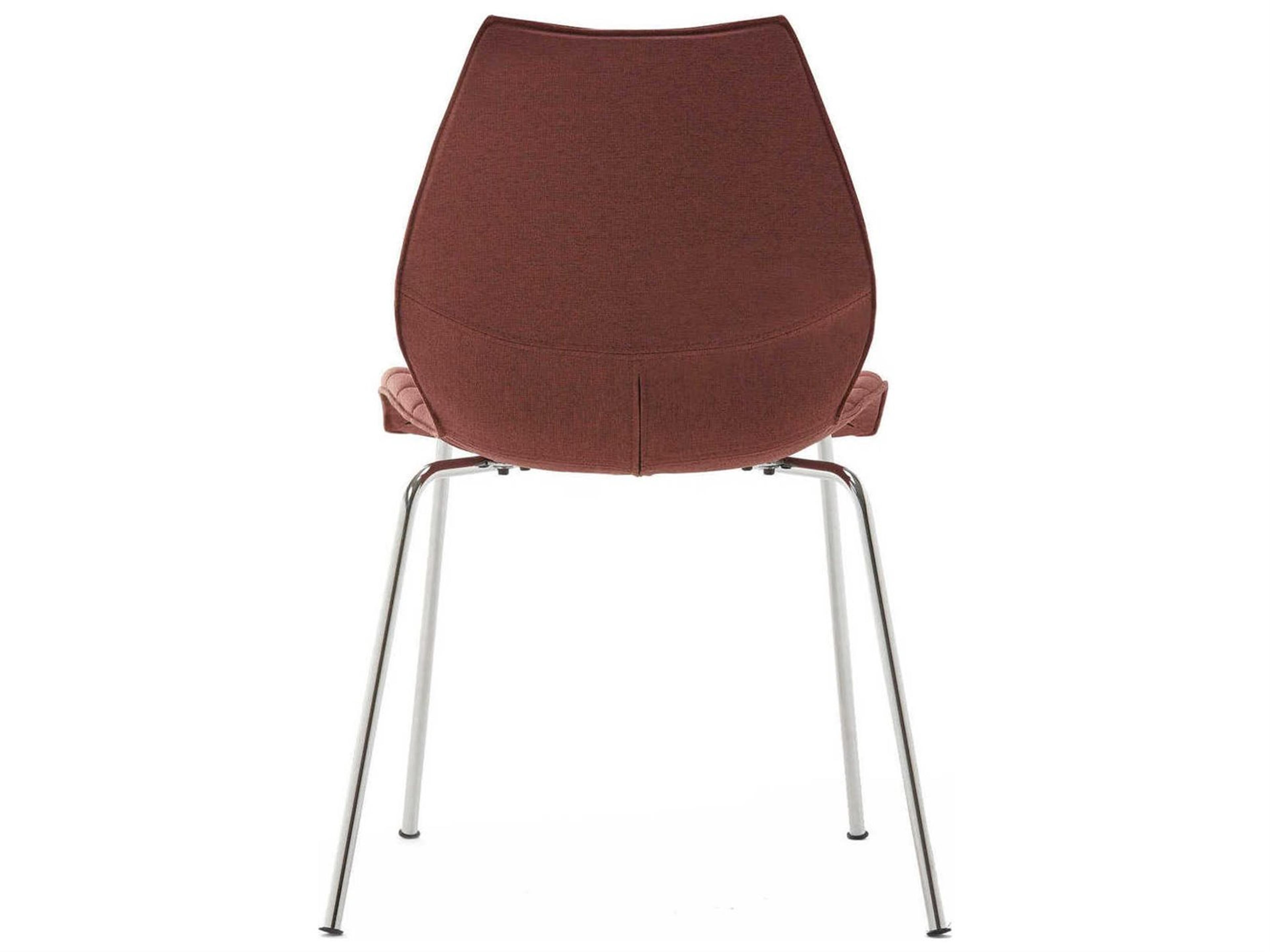 Kartell Maui Silver Upholstered Computer Office Chair  (Sold in 2)