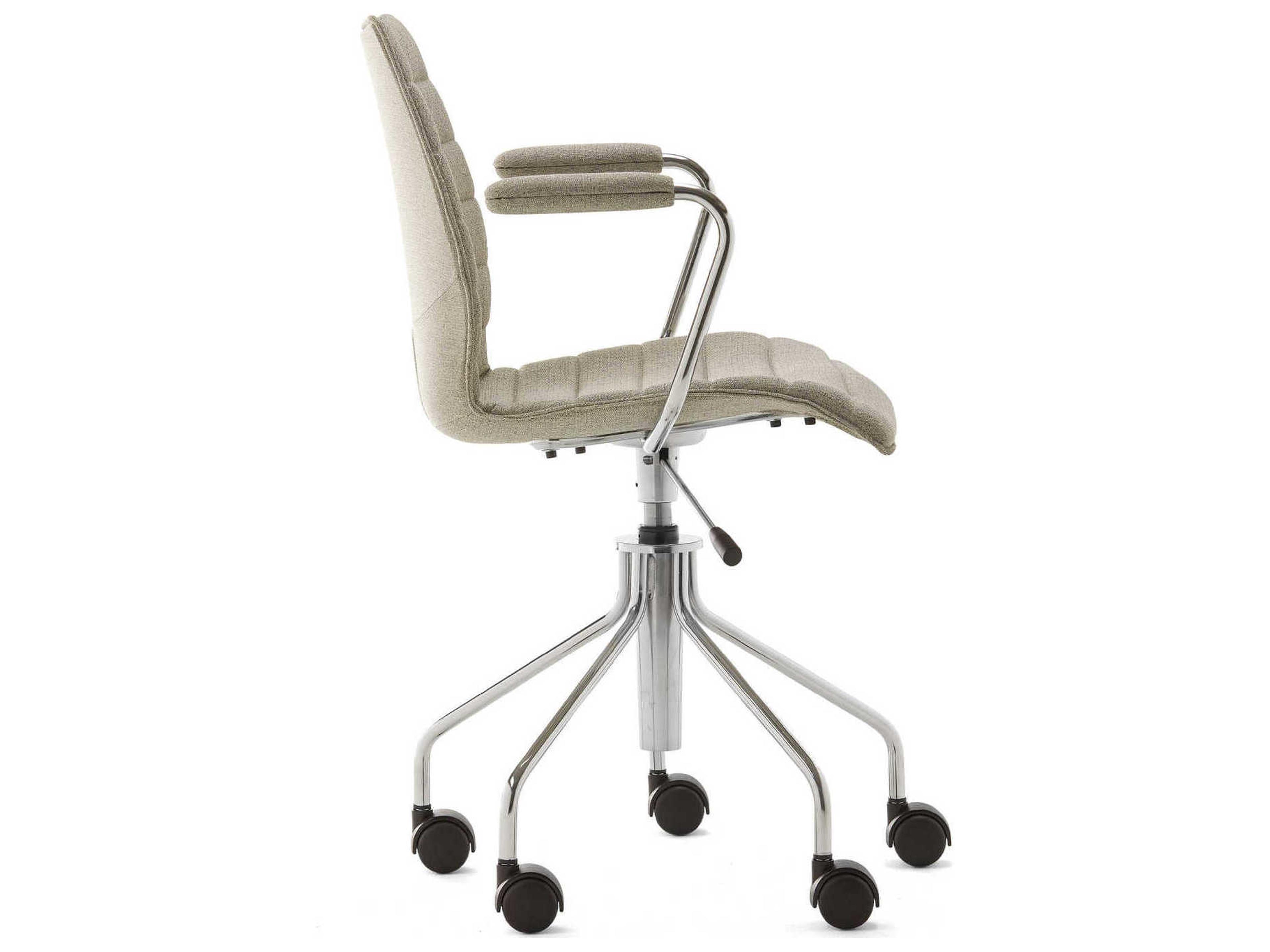 Kartell Maui Silver Upholstered Adjustable Computer Office Chair