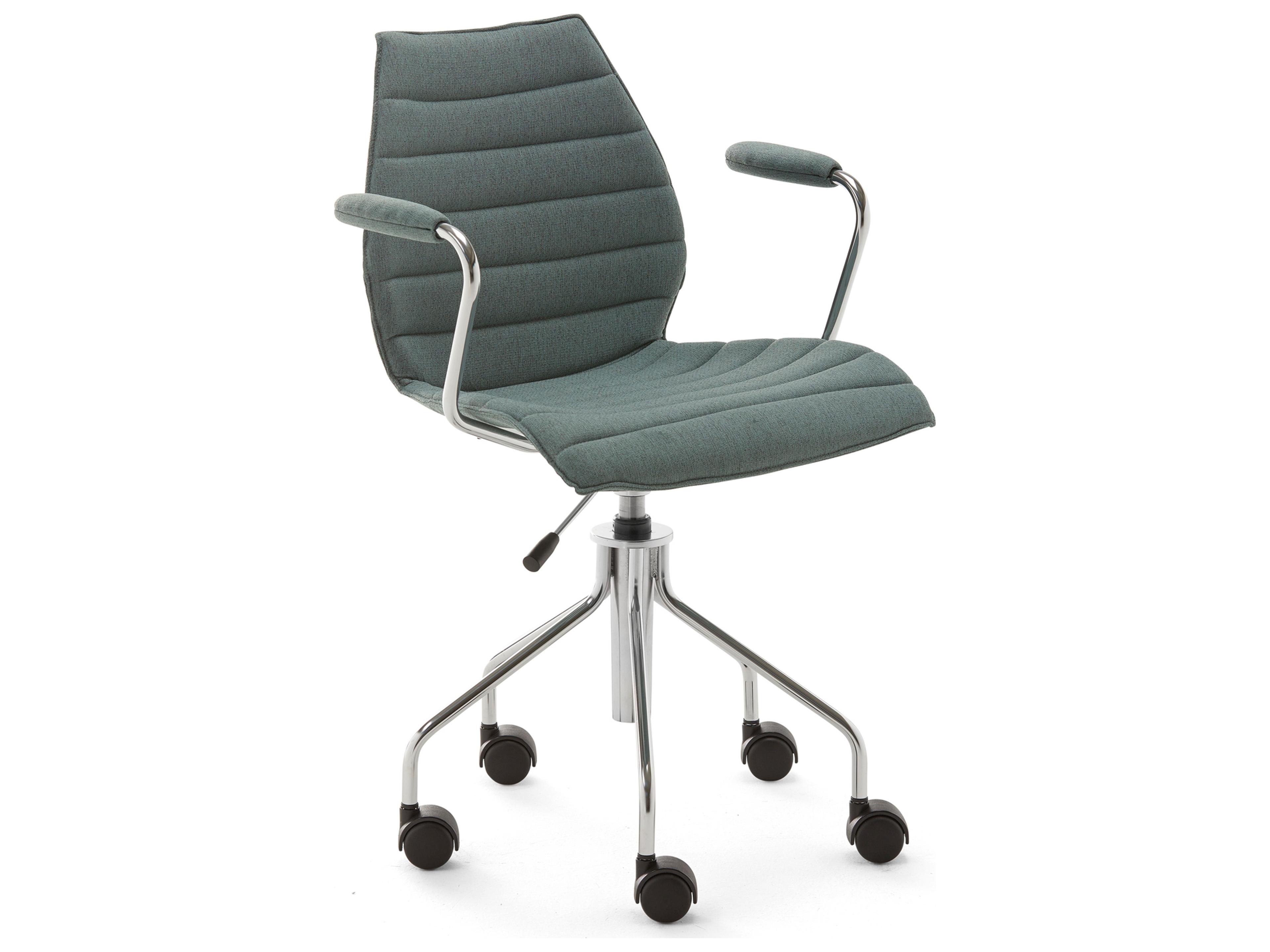 Maui Upholstered Adjustable Computer Office Chair