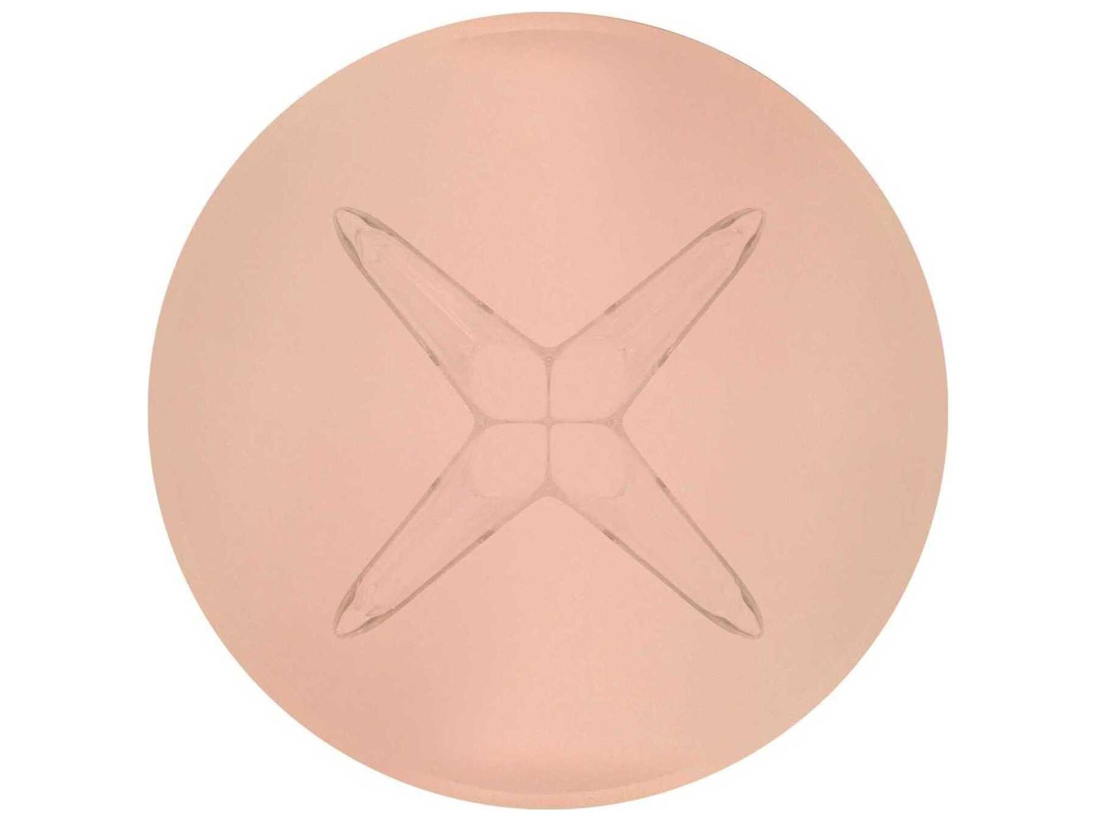 Kartell Sir Gio Round Plastic Bronze Transparent Dining Table