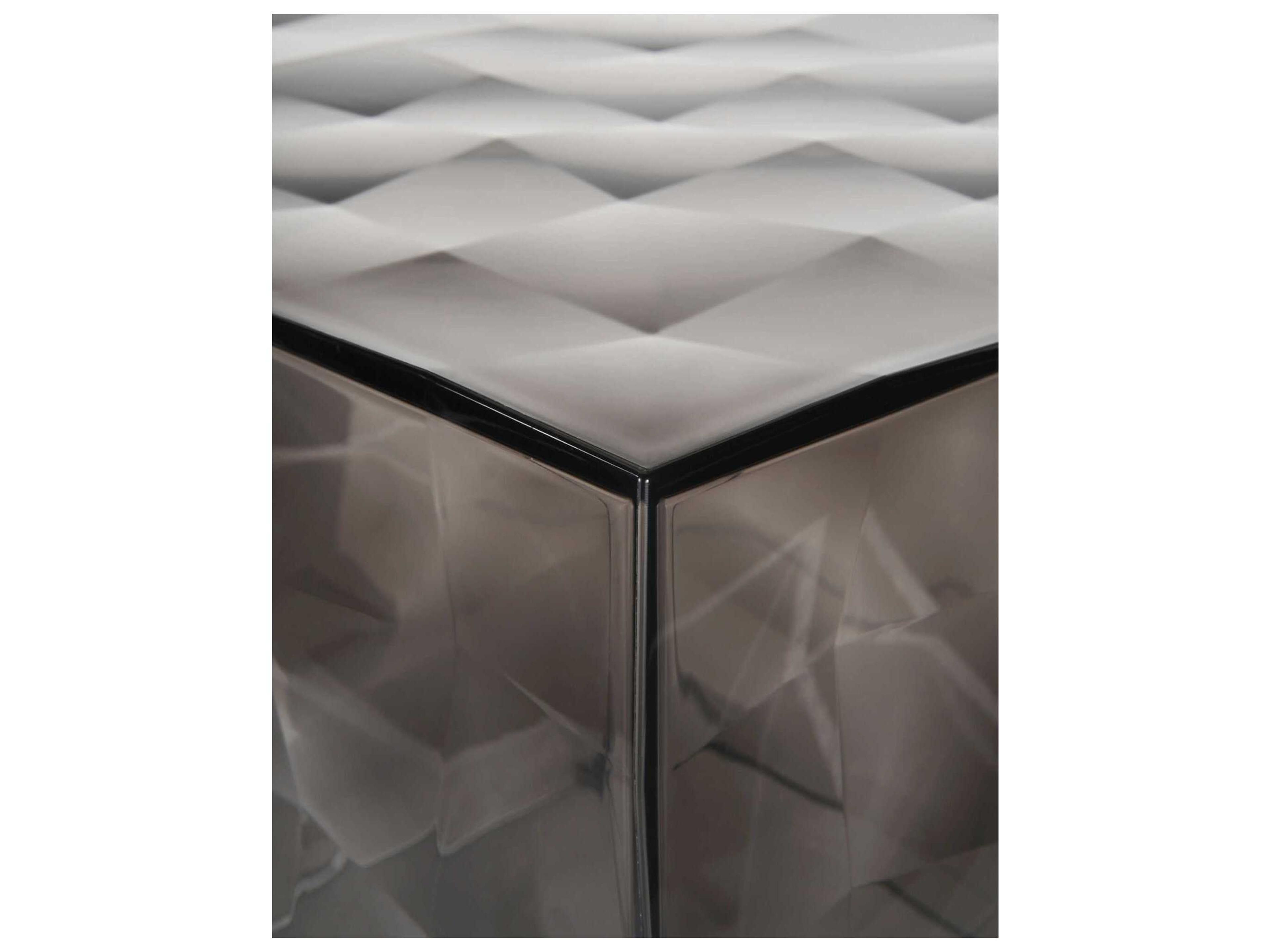Kartell Optic Smoke Container Cube without Door