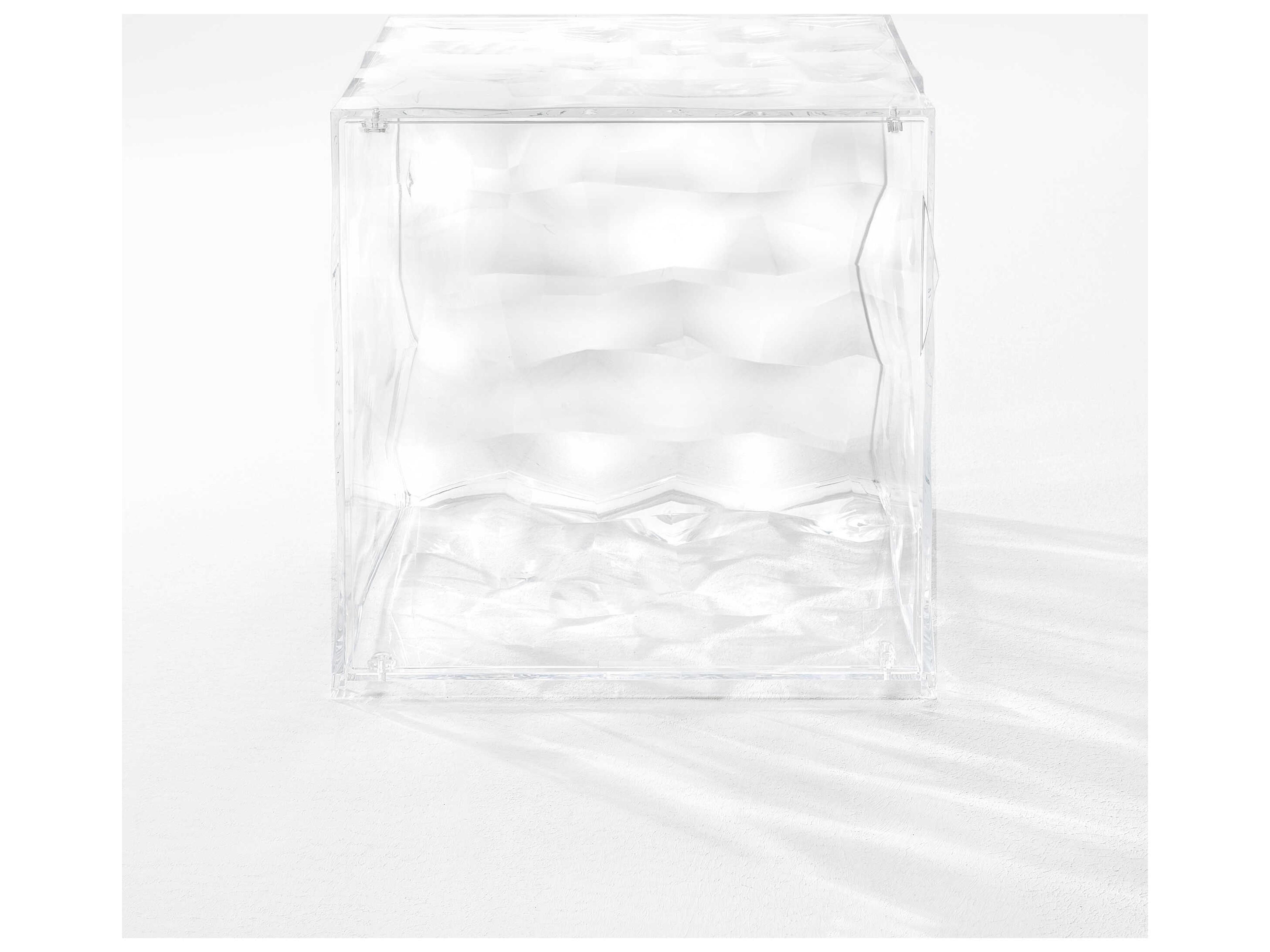 Kartell Optic Crystal Container Cube with Door