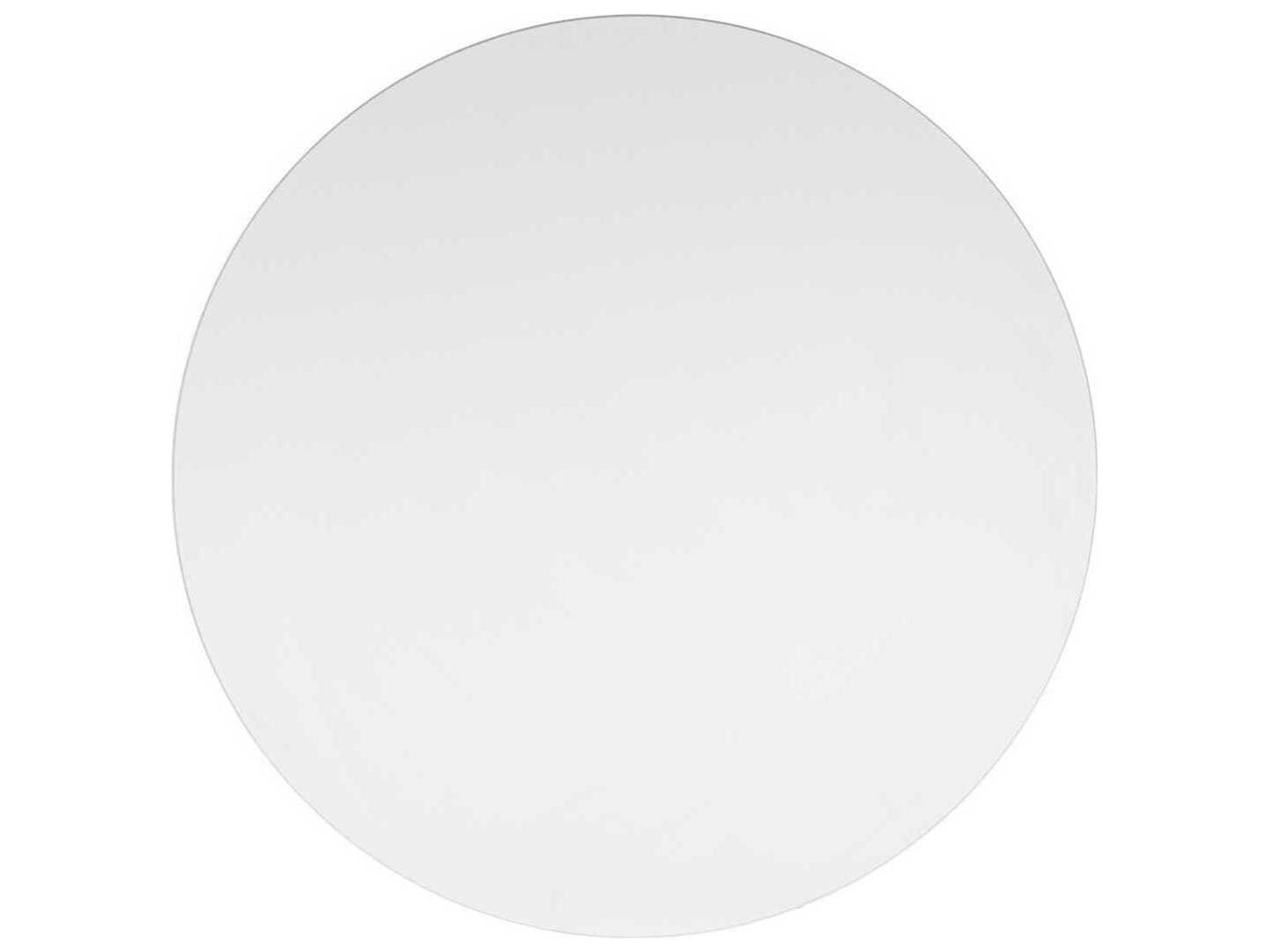 Kartell Toptop Round Plastic White Top Dining Table