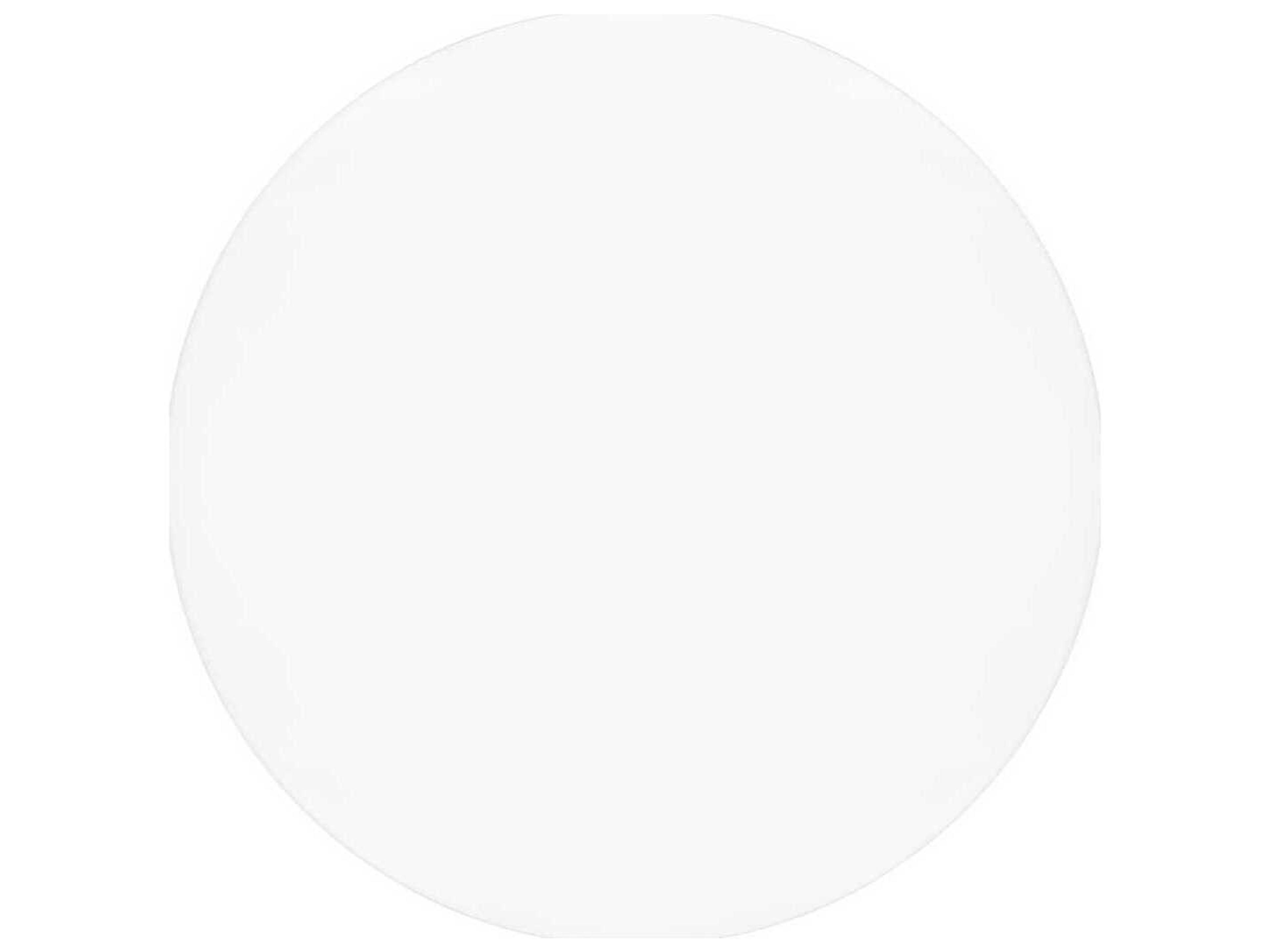 Kartell Toptop For Dr Yes Round Plastic White Dining Table