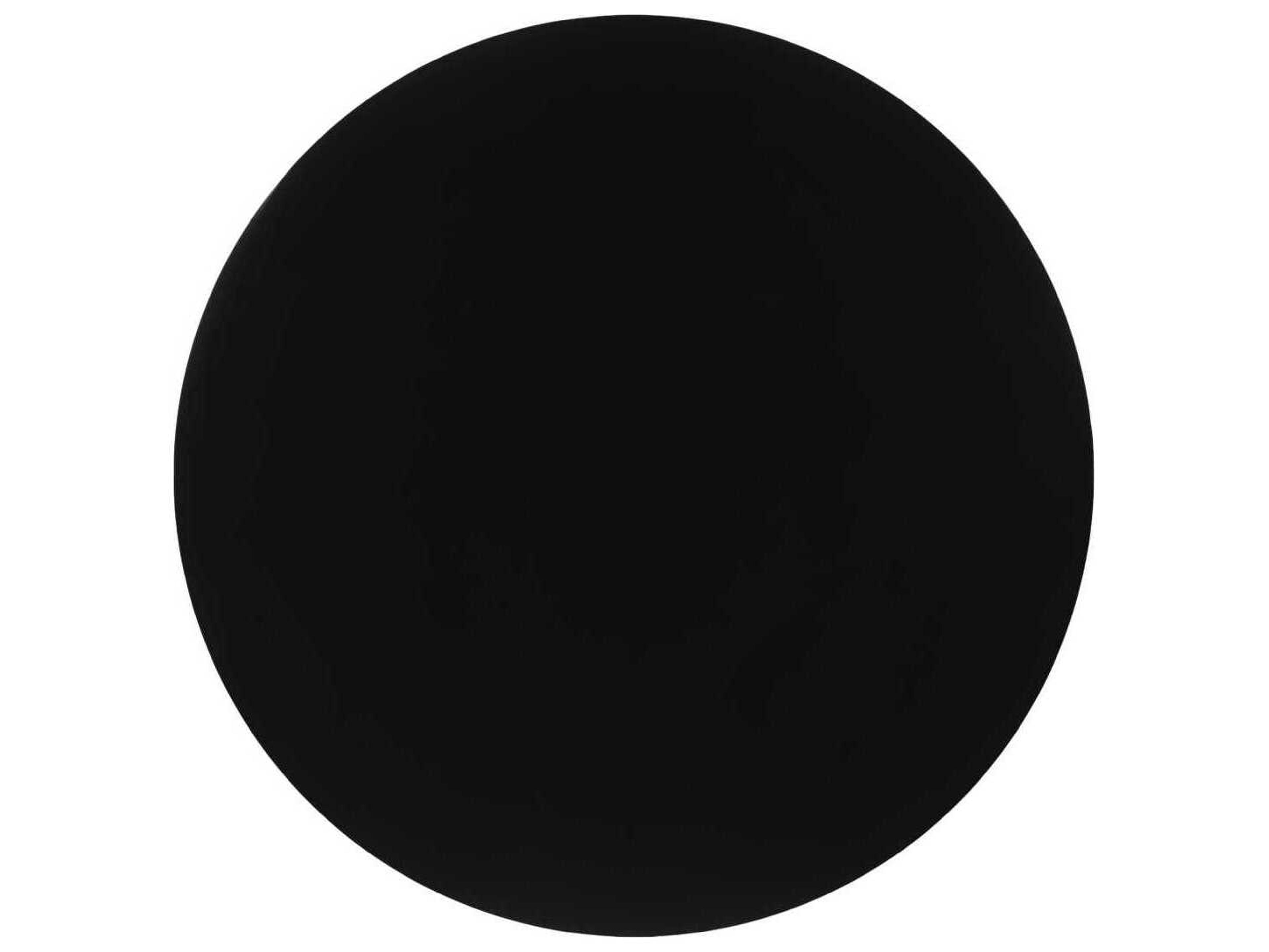 Kartell Toptop For Dr Yes Round Plastic Black Dining Table