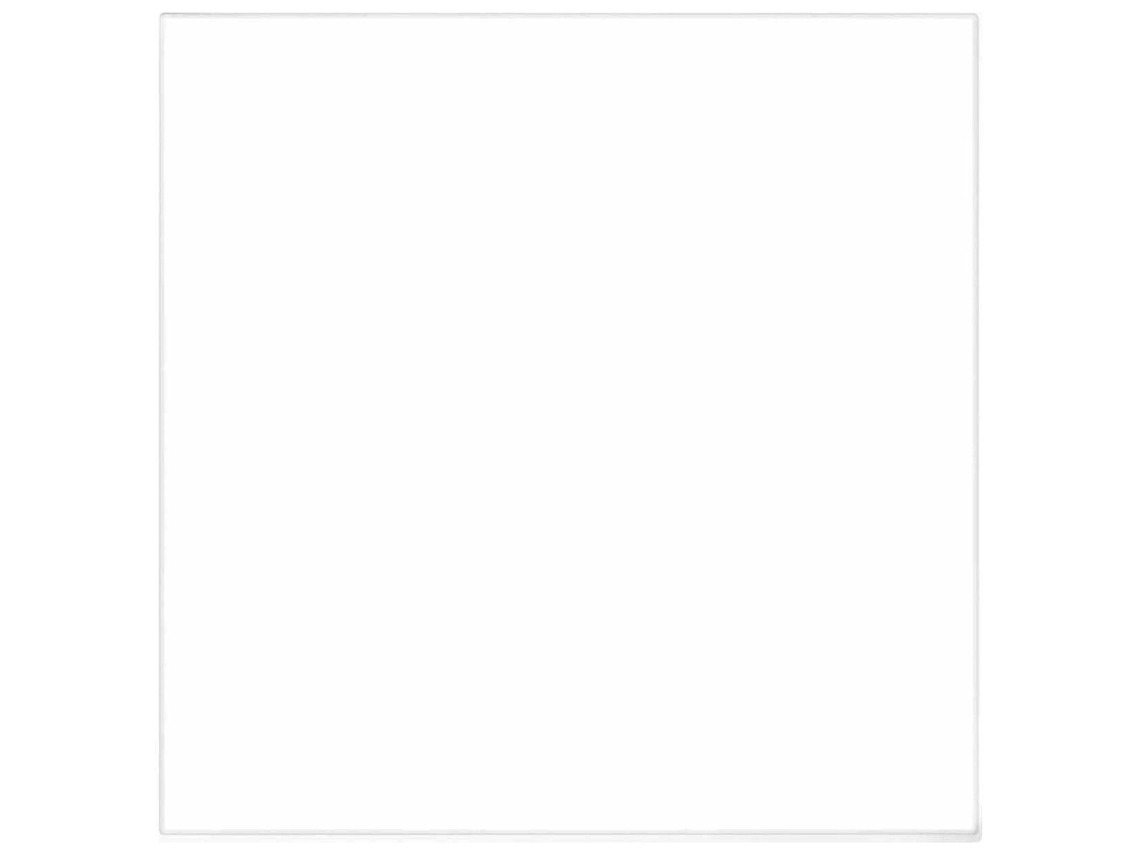 Kartell Toptop For Dr Yes Square Plastic White Dining Table