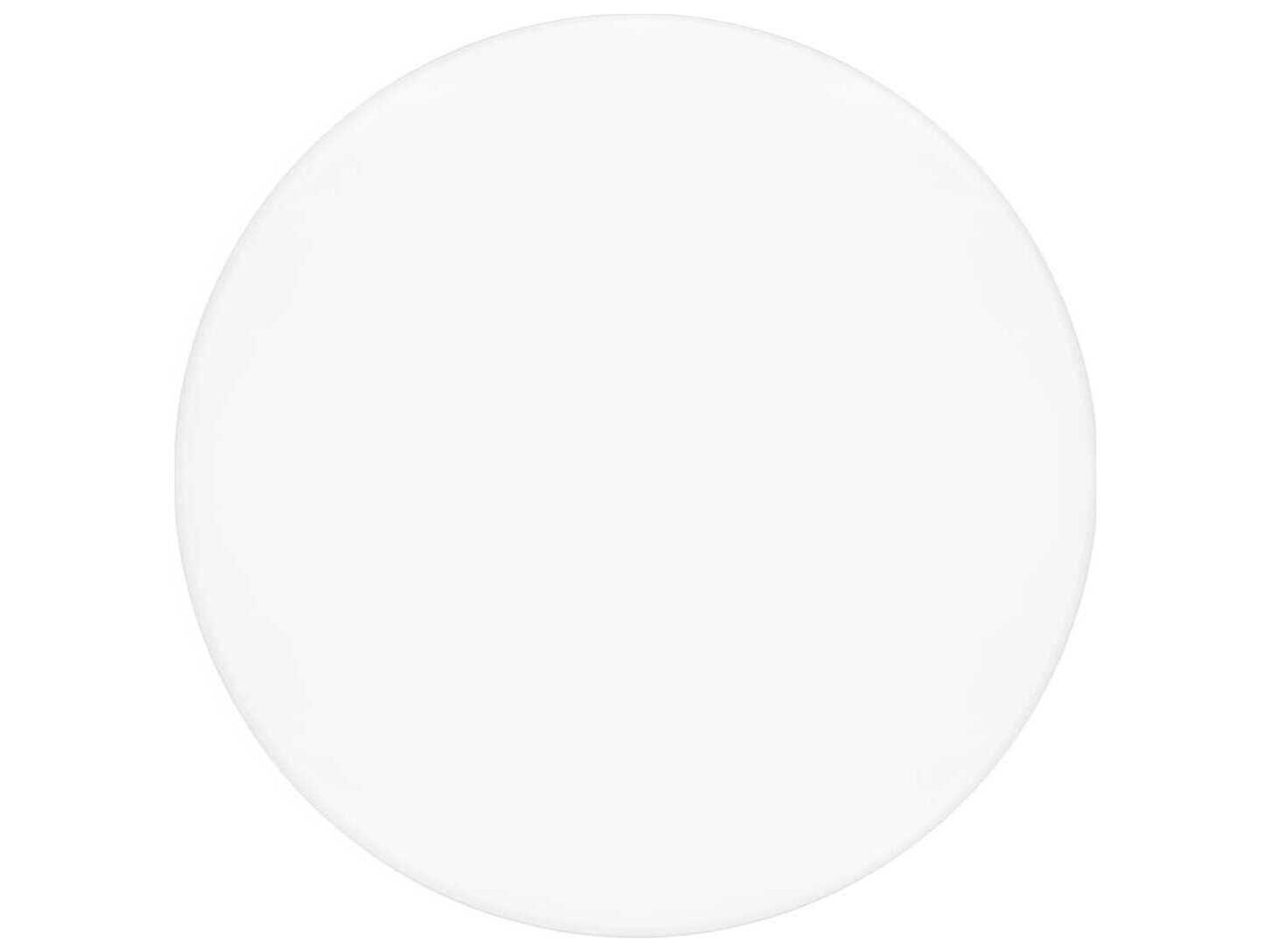 Kartell Toptop For Dr Yes Round Plastic White Dining Table