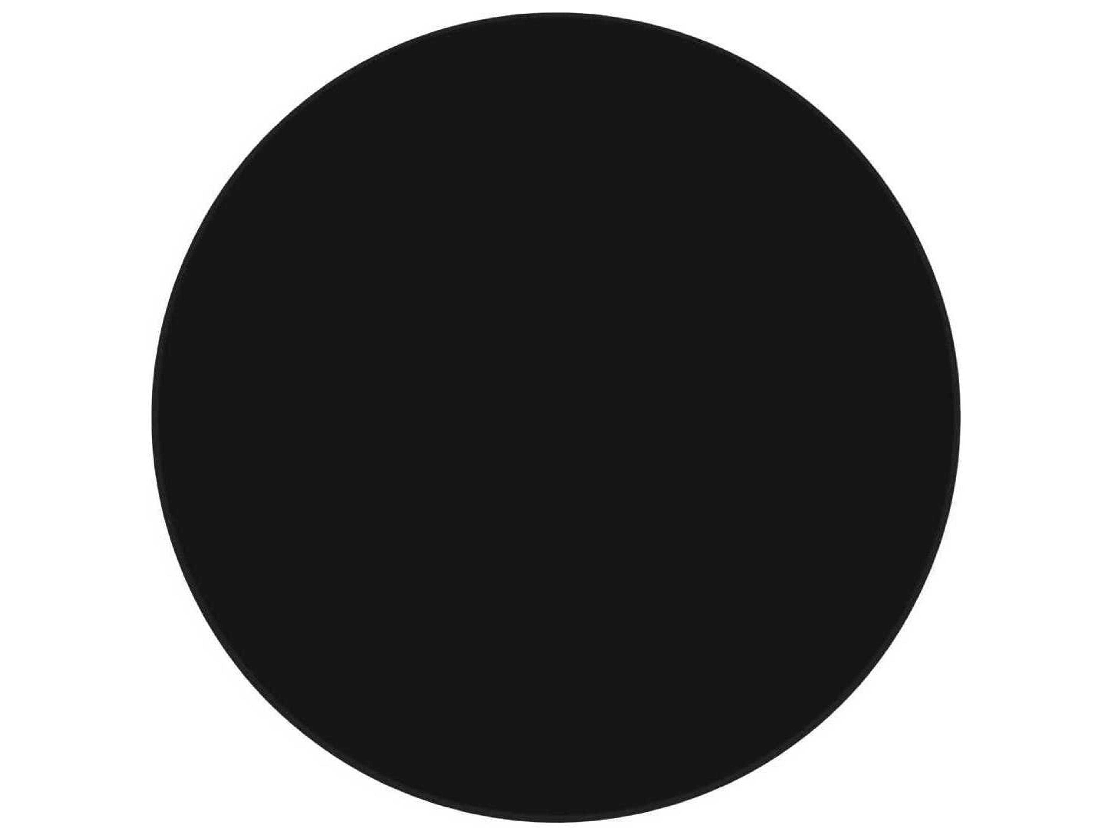 Kartell Toptop For Dr Yes Round Plastic Black Dining Table