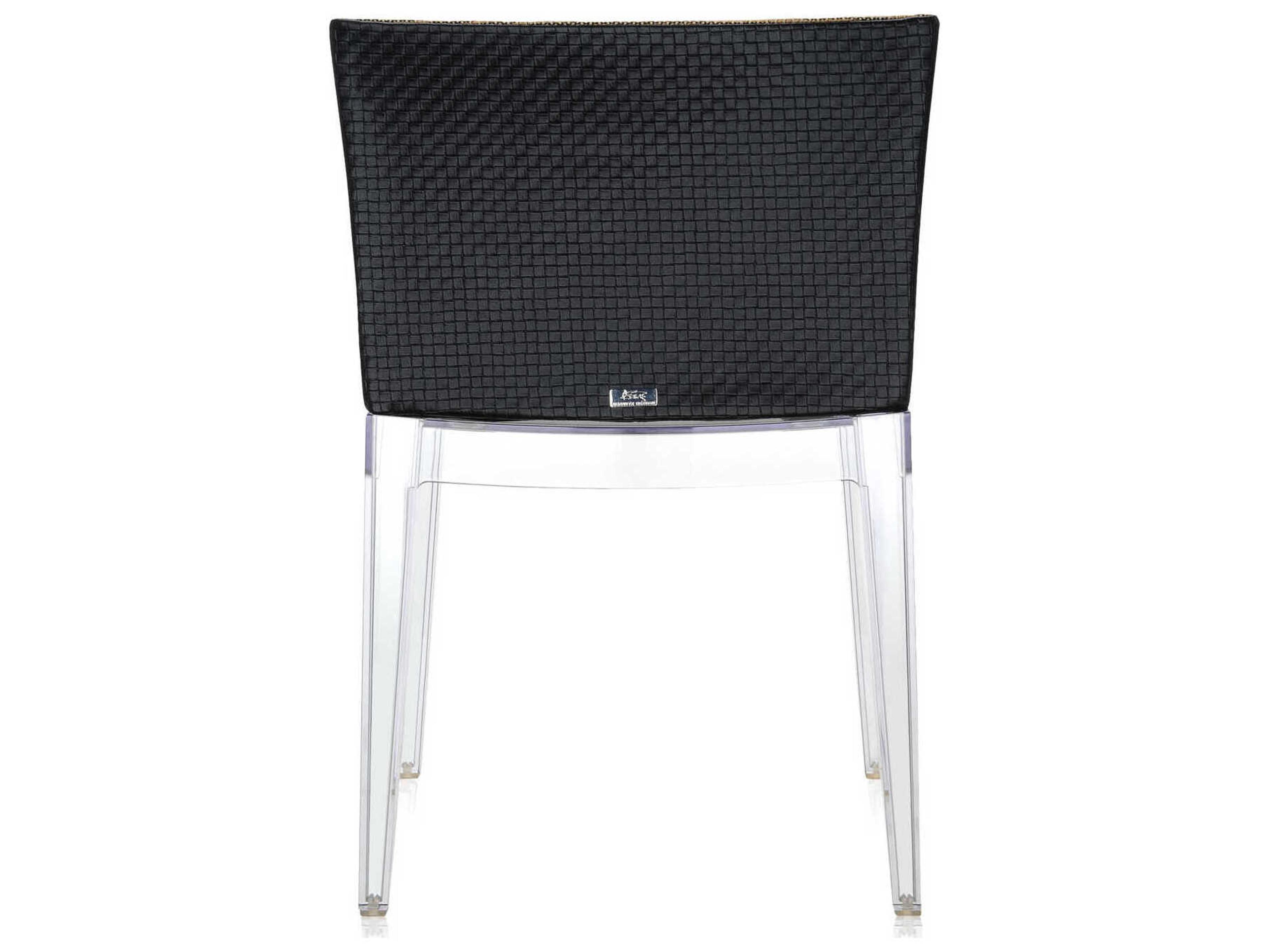 Kartell Mademoiselle Kravitz Brown Upholstered Arm Dining Chair