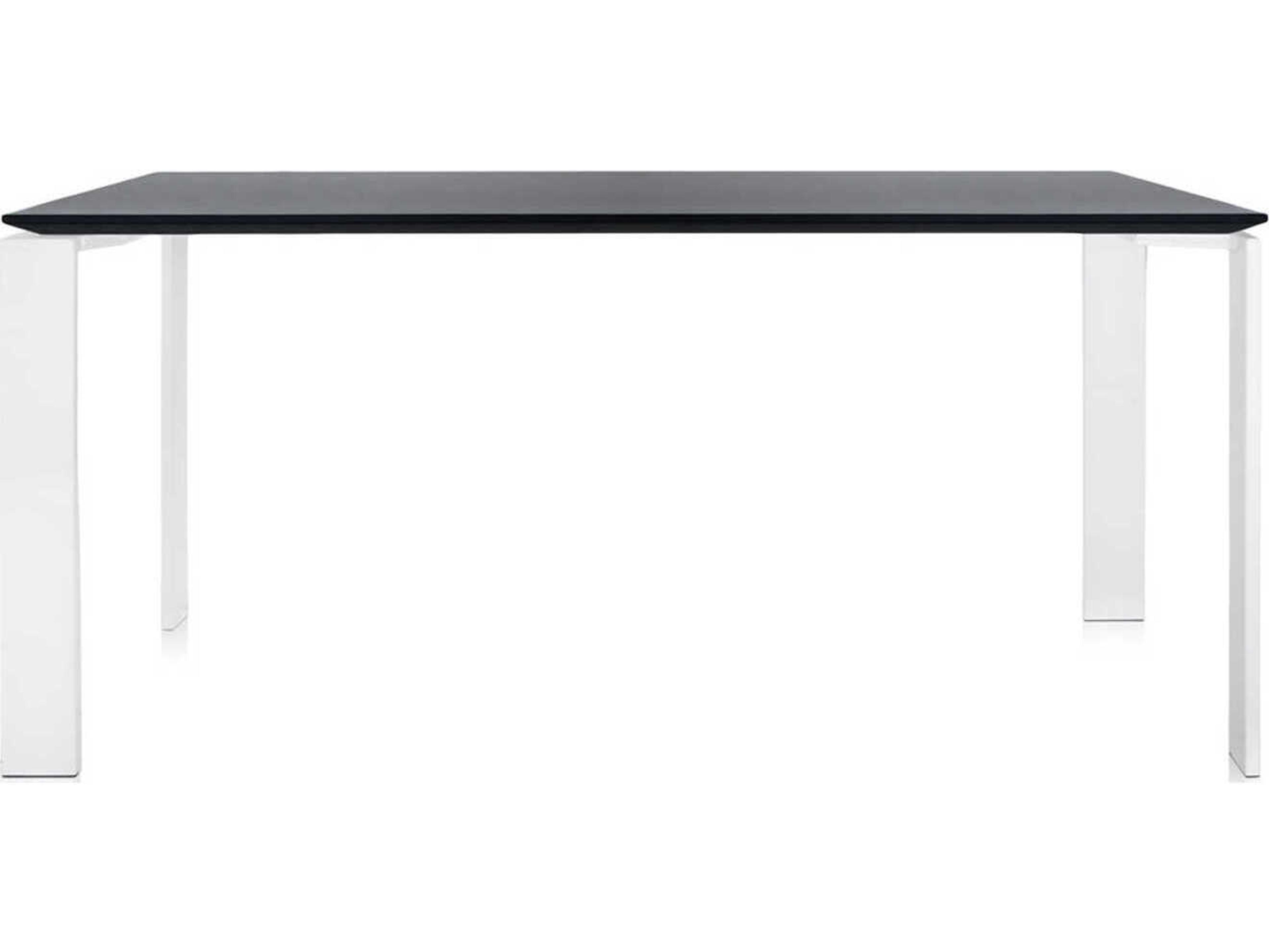 Kartell Four Black White Computer Desk