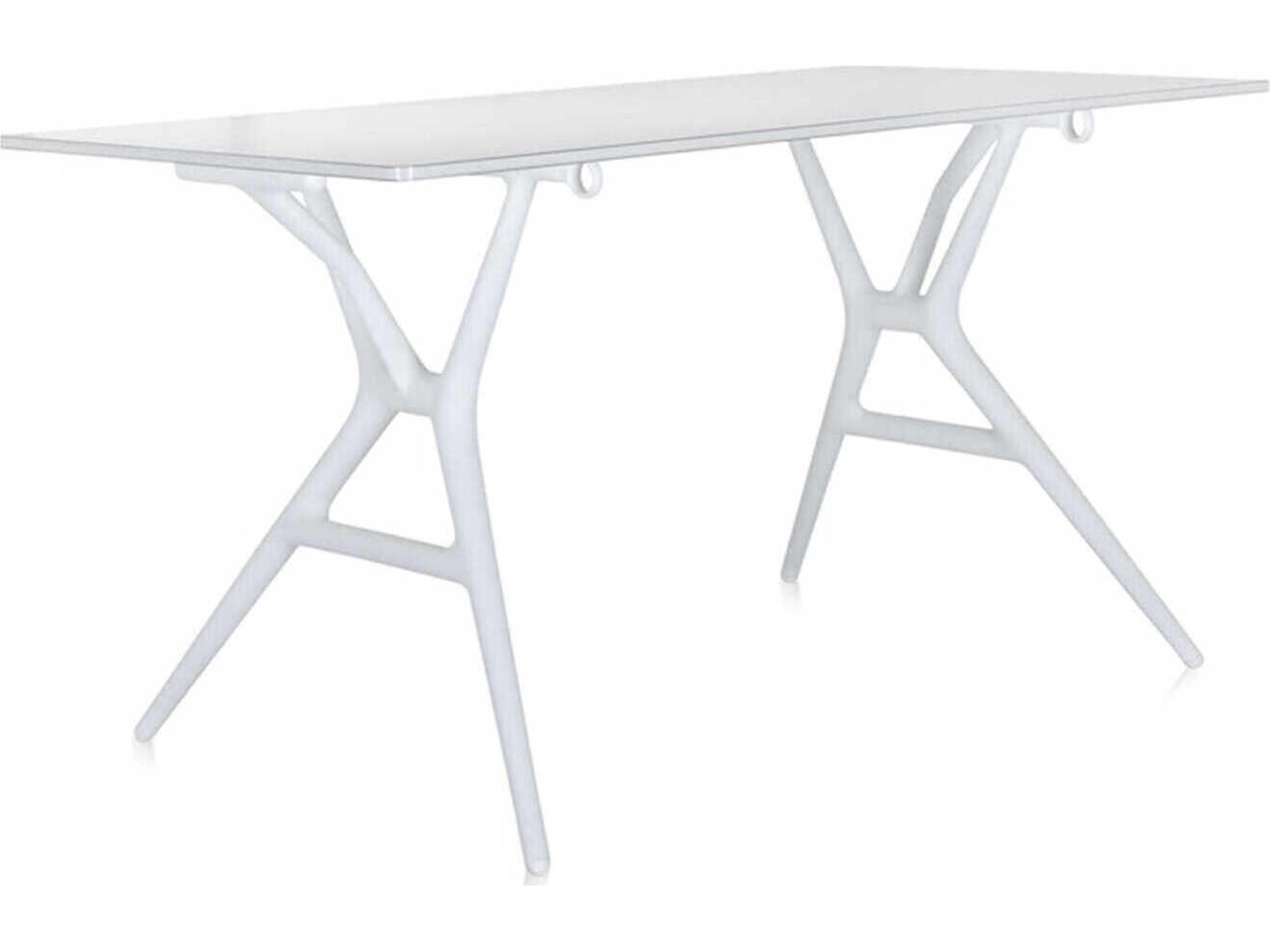 Spoon White Computer Desk