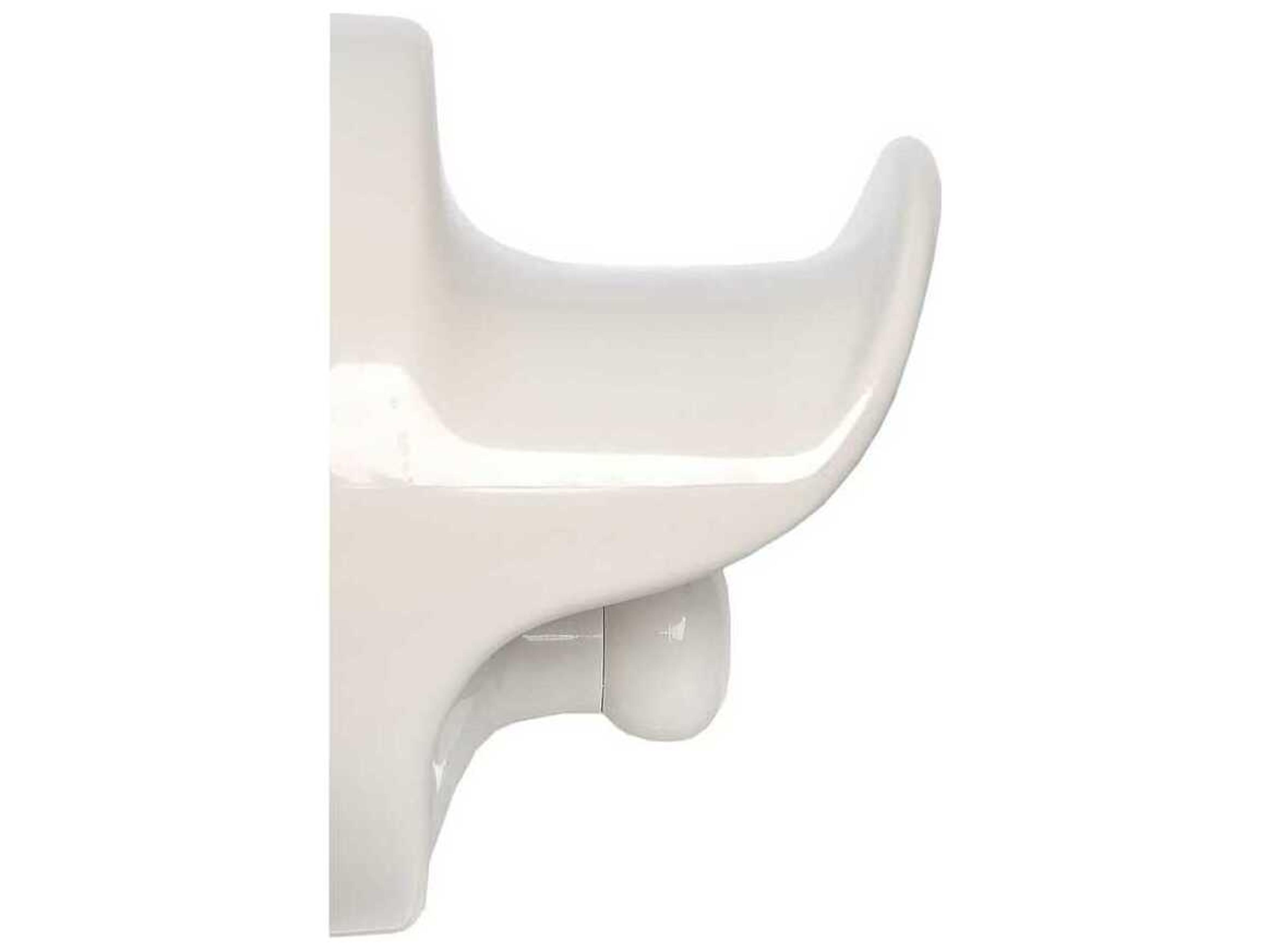 Kartell Wall White Clothing Hook  (Sold in 2)