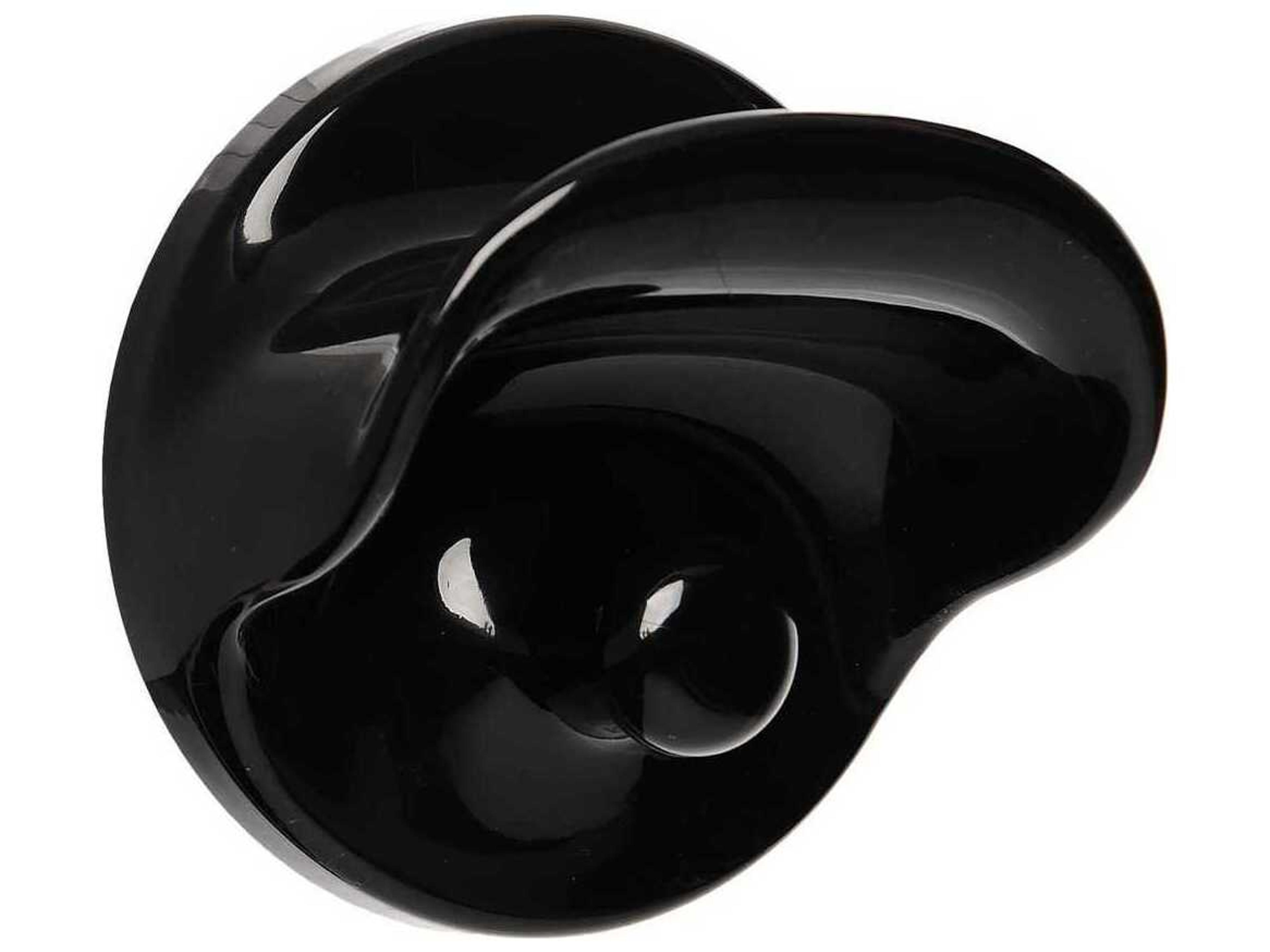 Kartell Wall Black Clothing Hook  (Sold in 2)