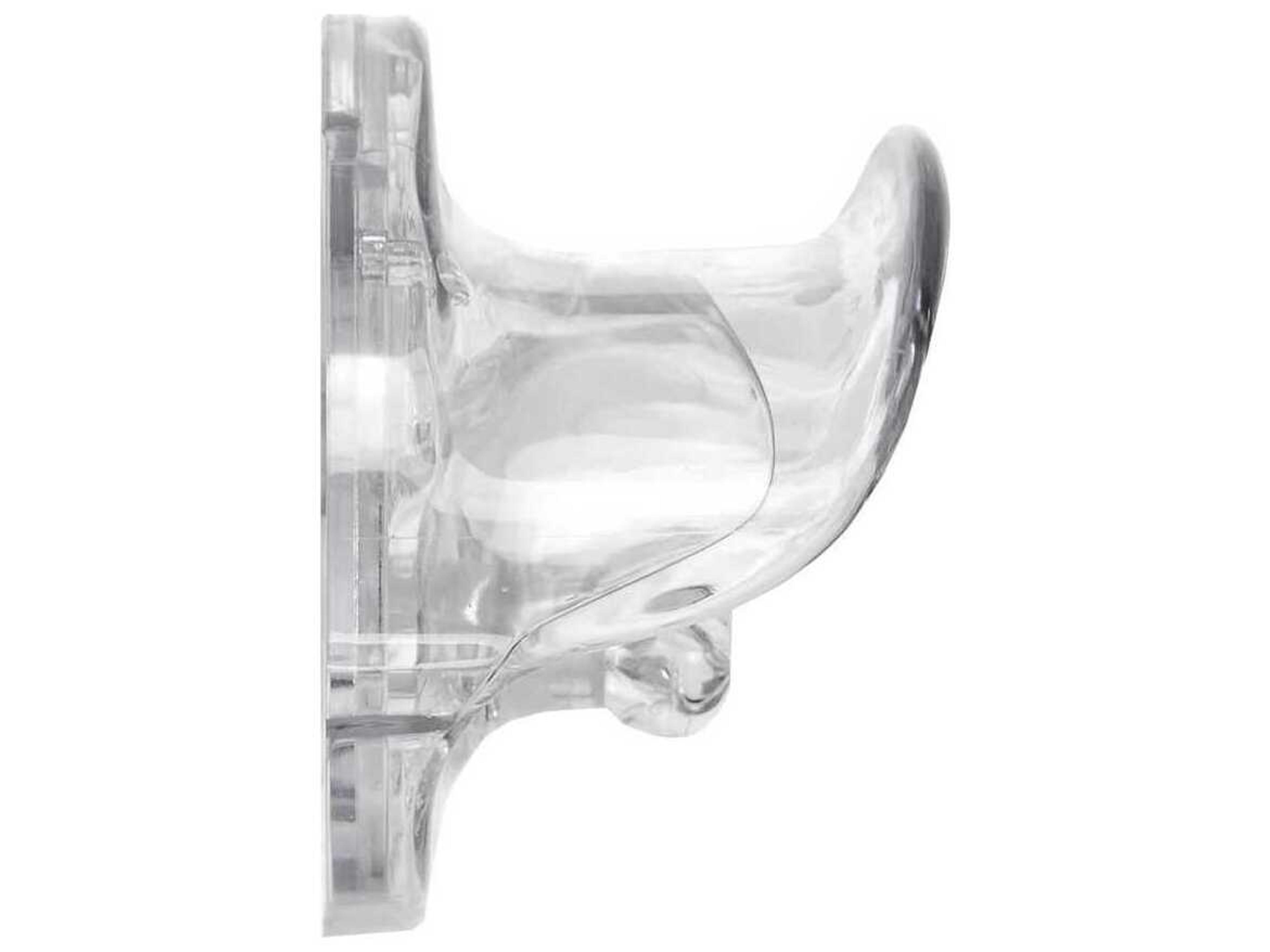 Kartell Wall Crystal Clothing Hook  (Sold in 2)