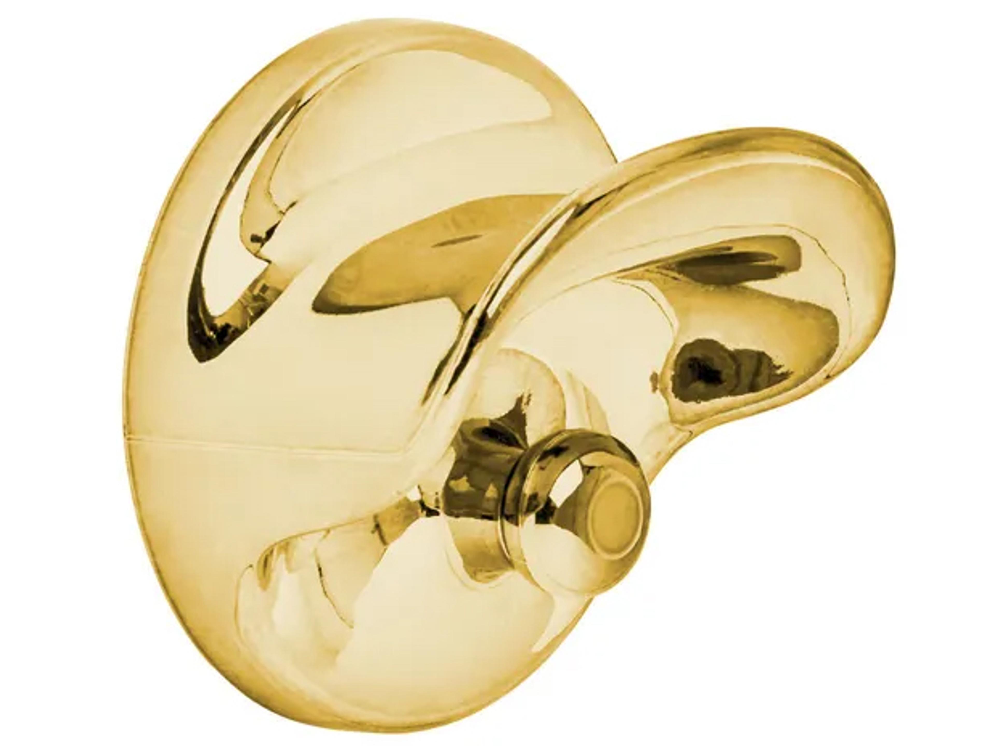 Wall 4.13" Clothes Hook in Gold  (Sold in 2)