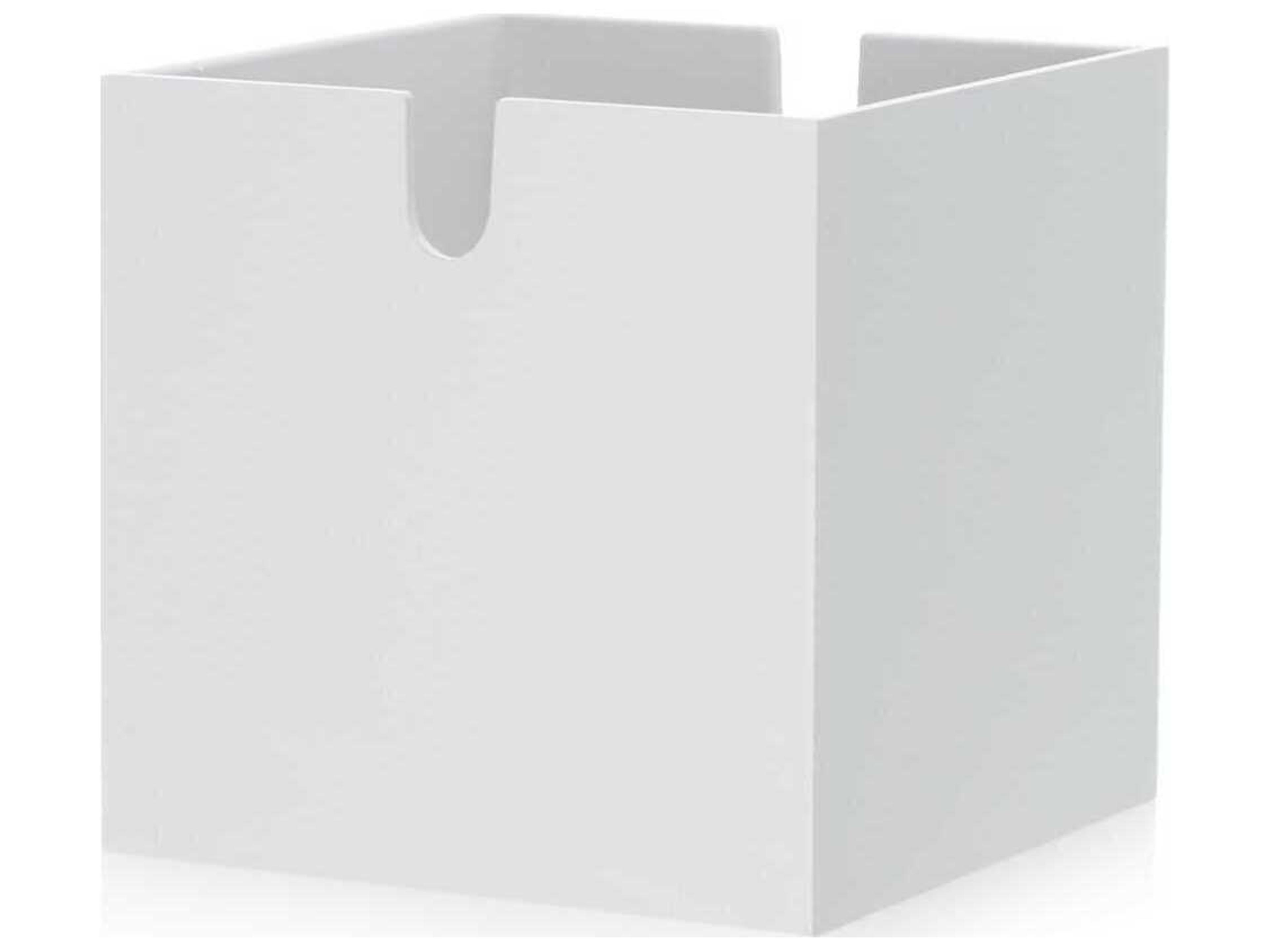 Polvara White Modular Bookcase Stacking Cube