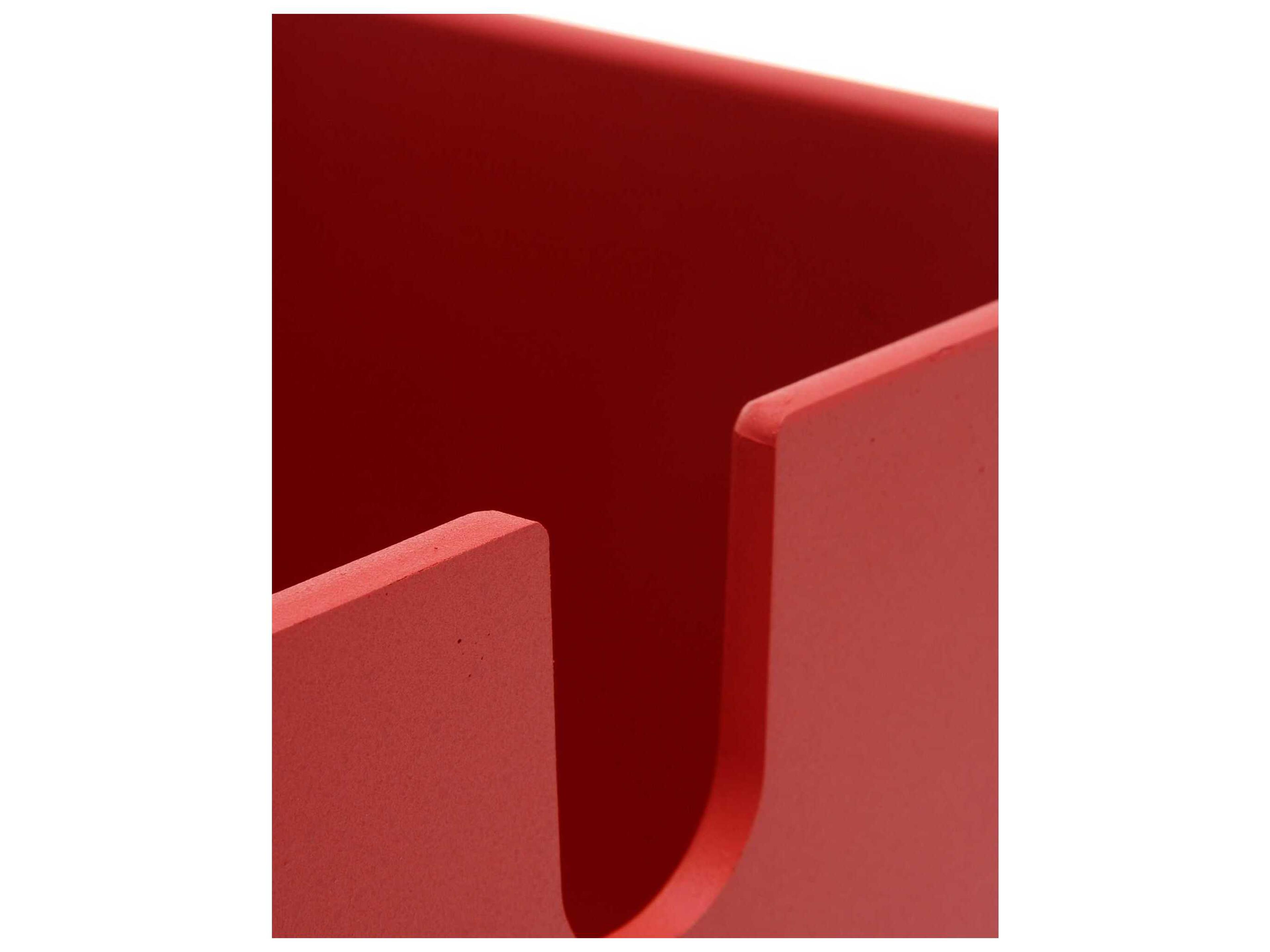 Kartell Polvara Red Modular Bookcase Stacking Cube