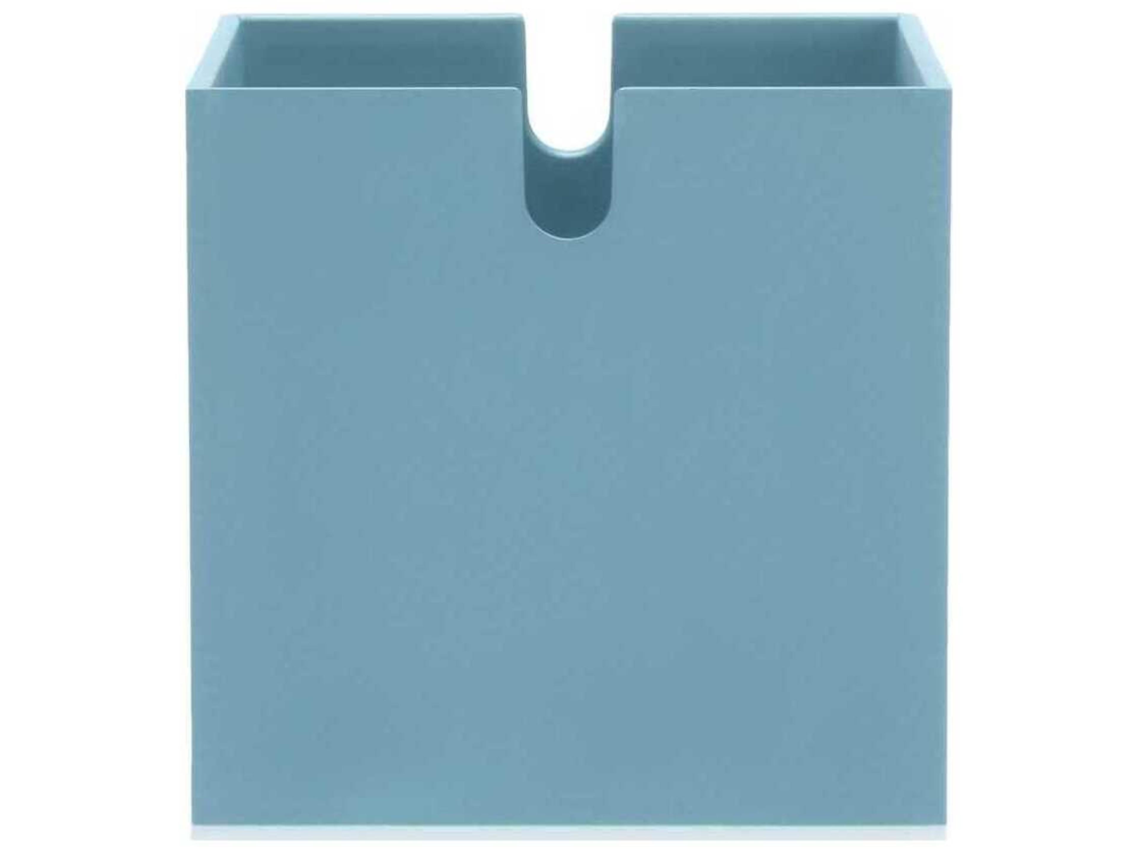 Kartell Polvara Light Blue Modular Bookcase Stacking Cube