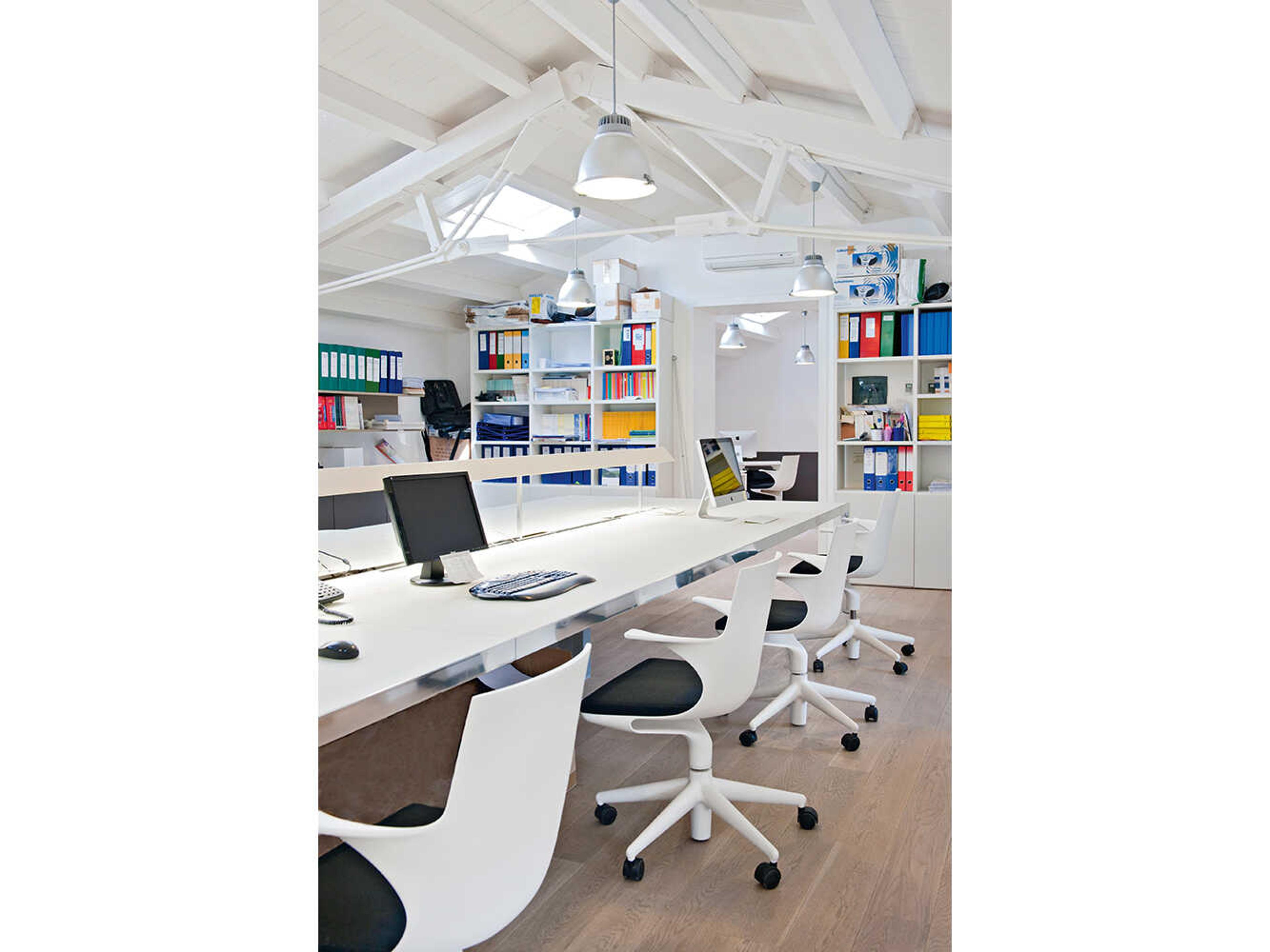 Kartell Spoon Upholstered Adjustable Computer Office Chair