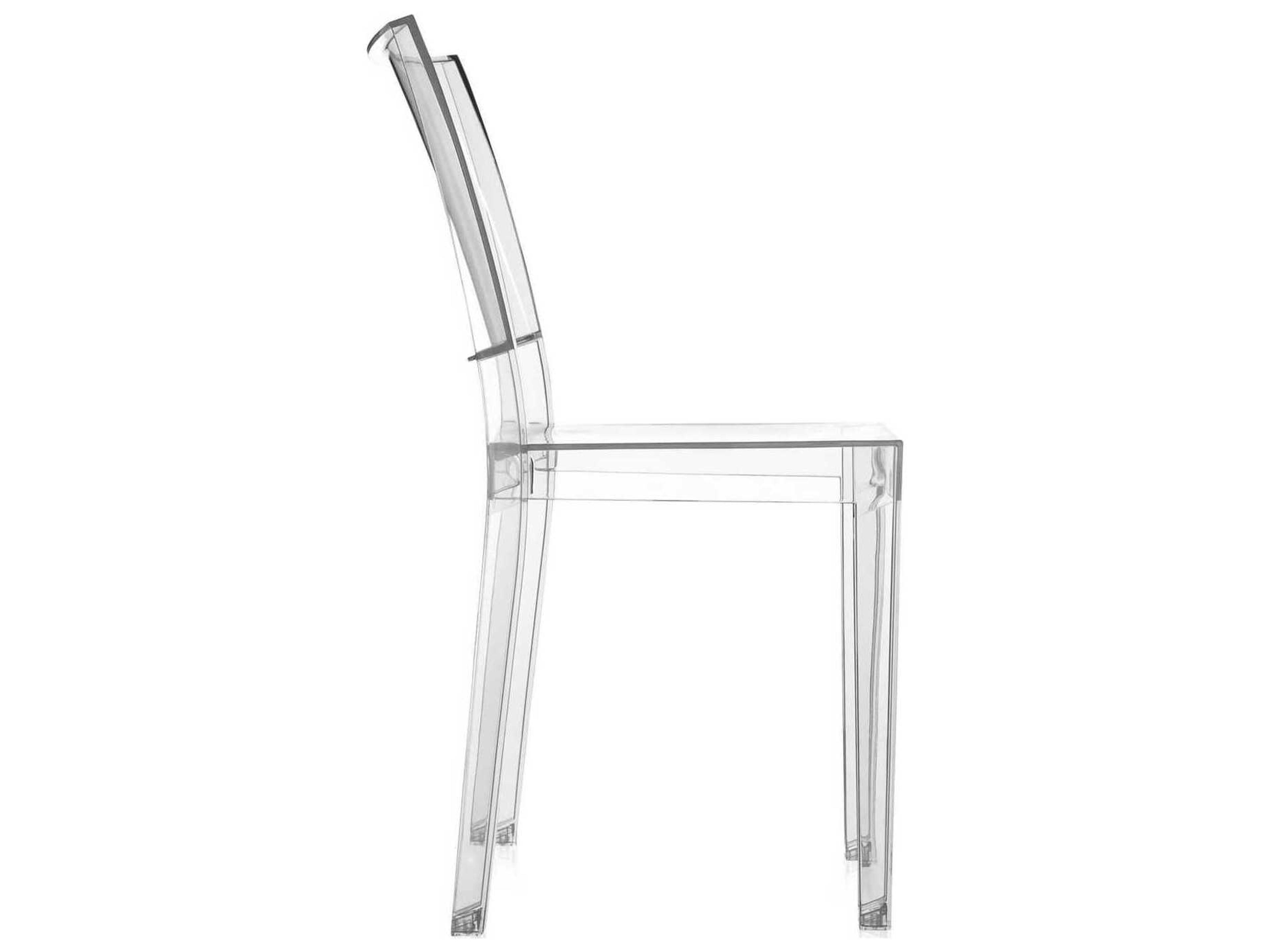 Kartell La Marie Clear Side Dining Chair  (Sold in 2)