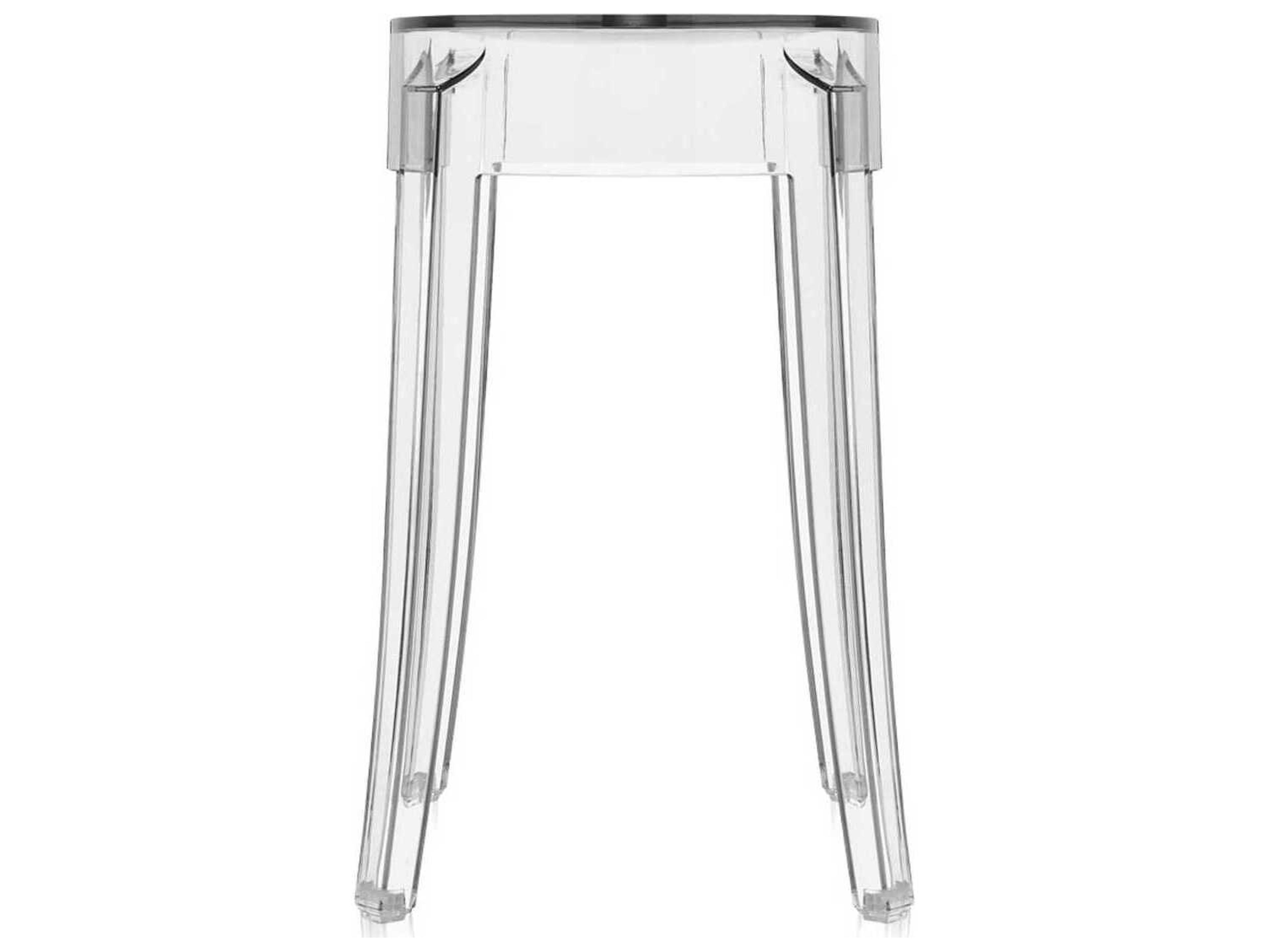Kartell Charles Ghost Table Stool  (Sold in 2)