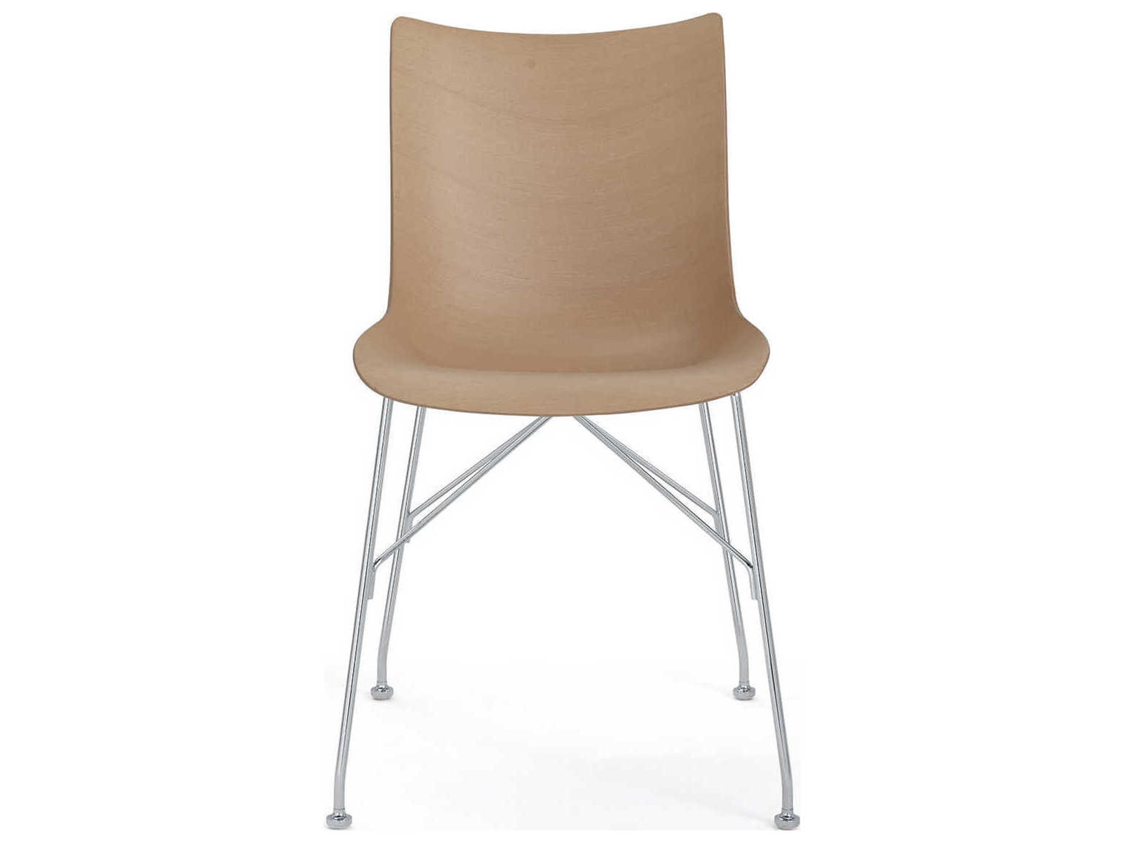 Kartell P-wood Brown Computer Office Chair