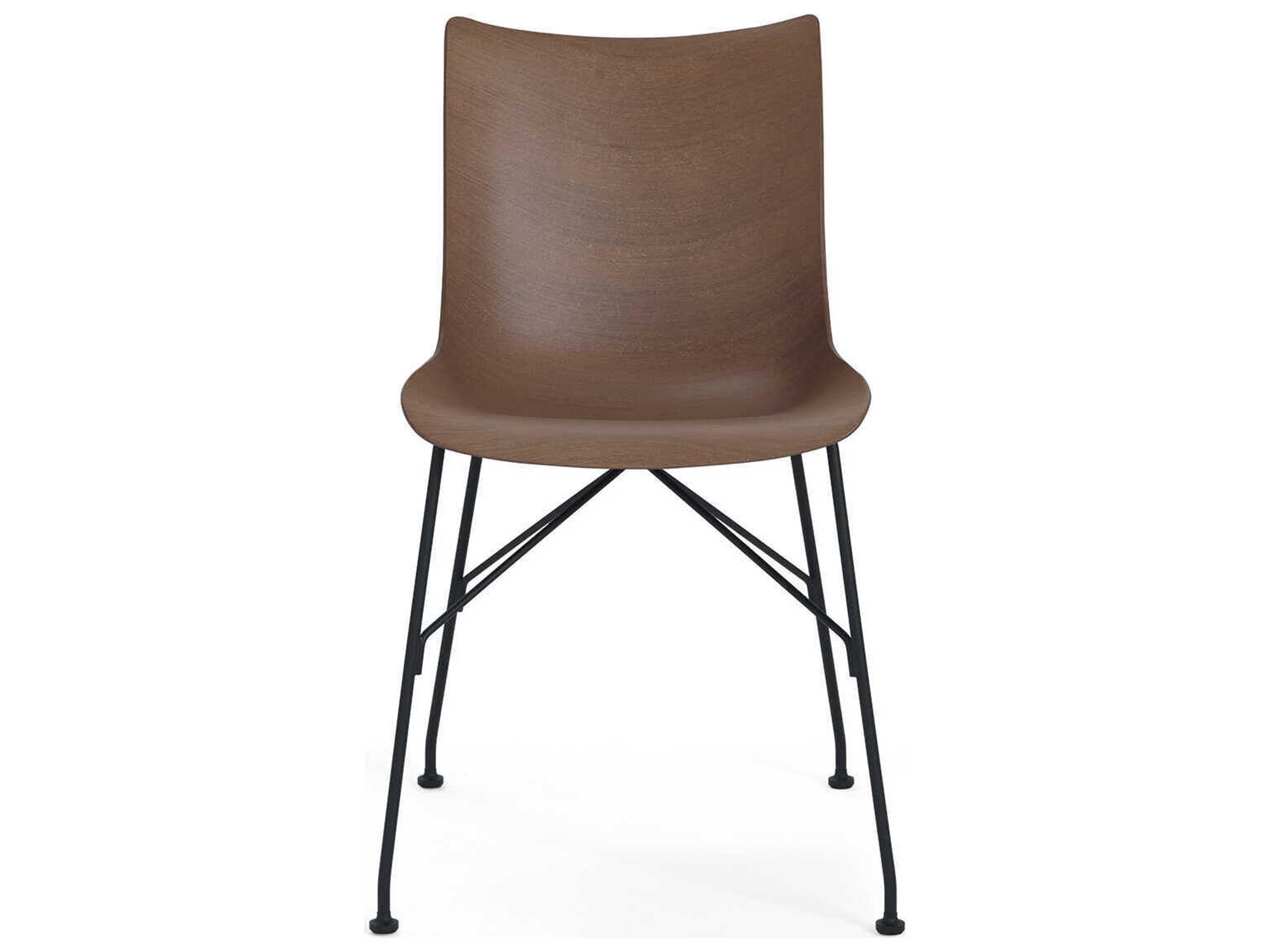 Kartell P-wood Brown Computer Office Chair