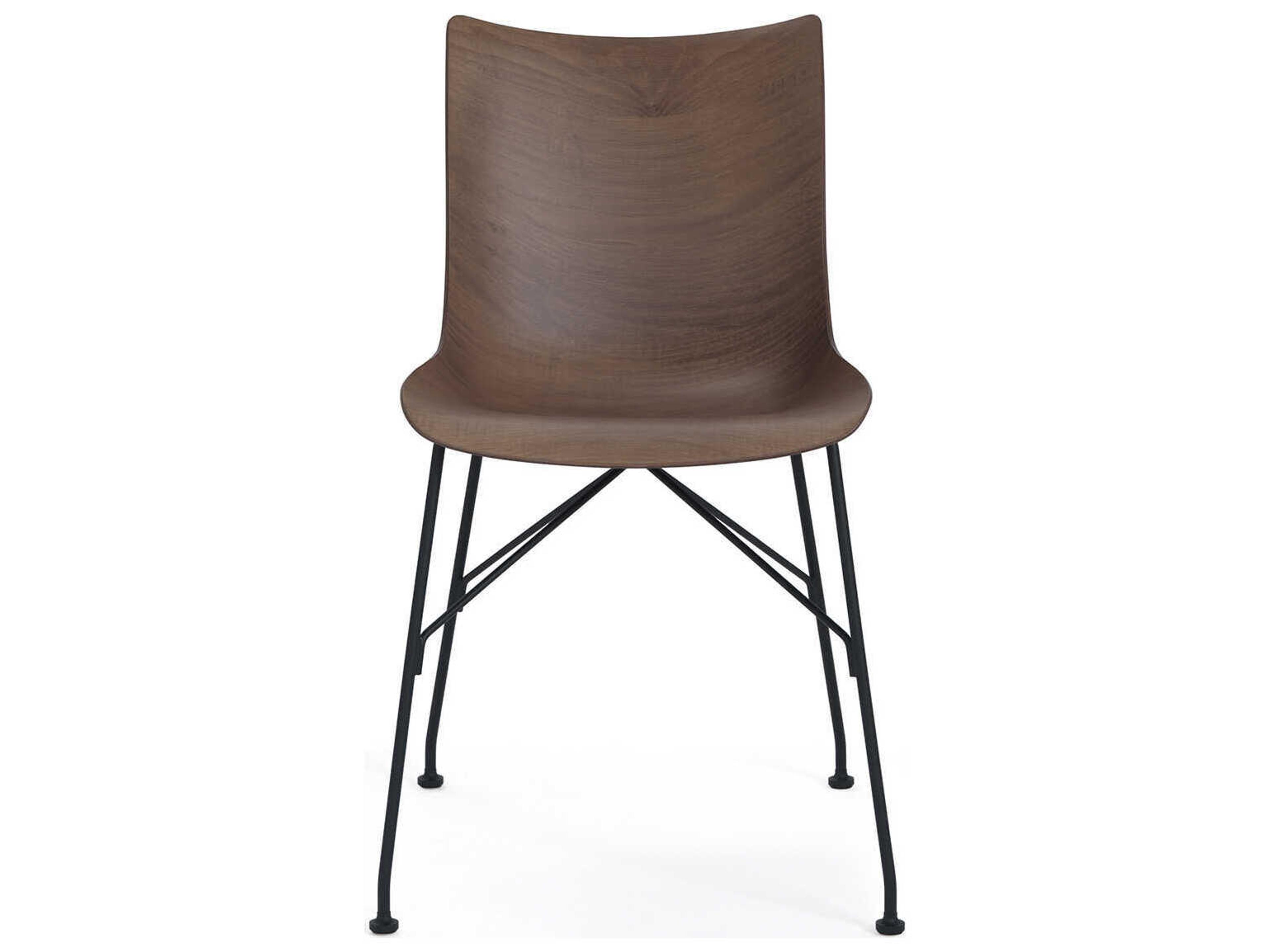 Kartell P-wood Brown Computer Office Chair