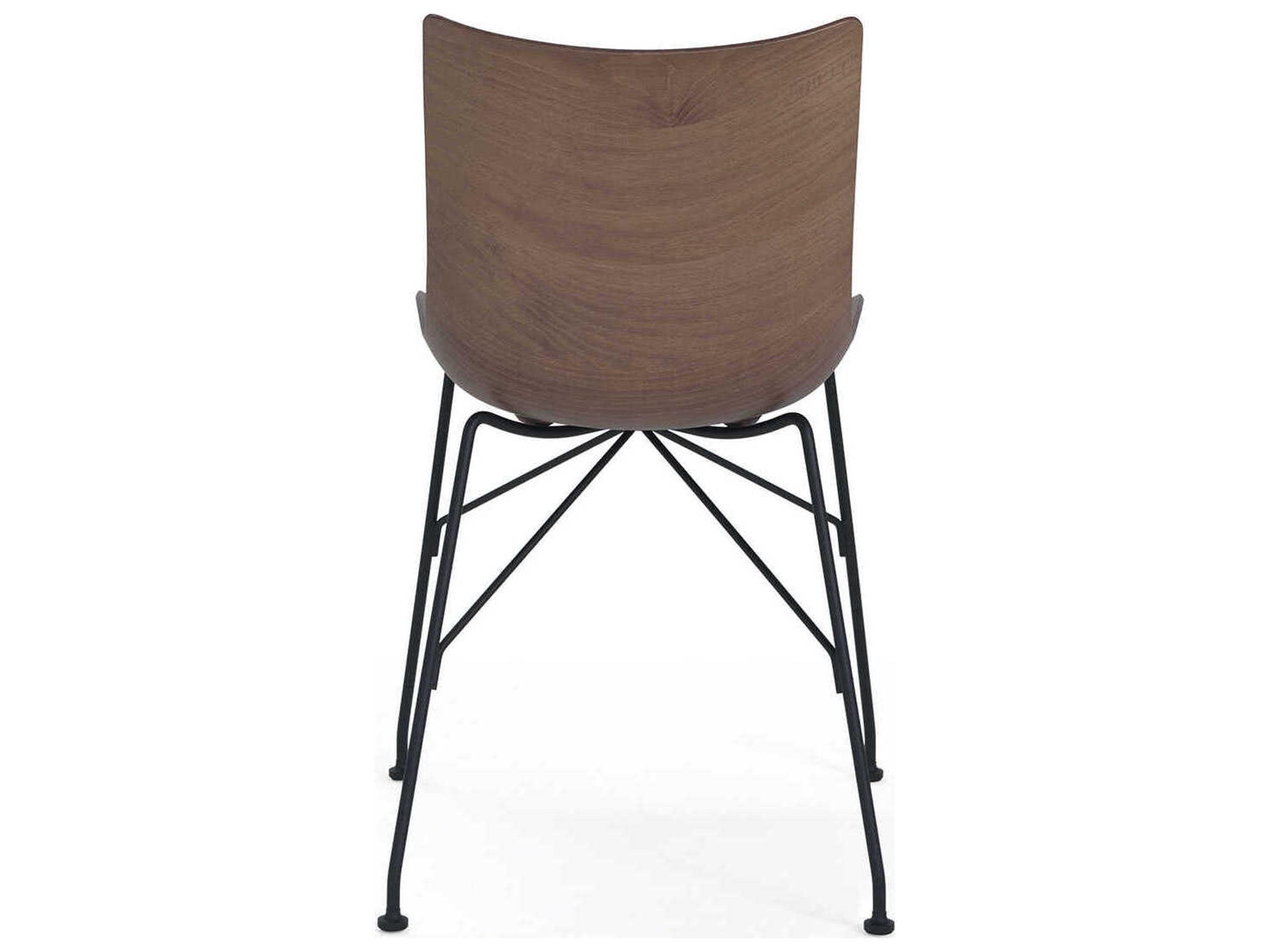 Kartell P-wood Brown Computer Office Chair