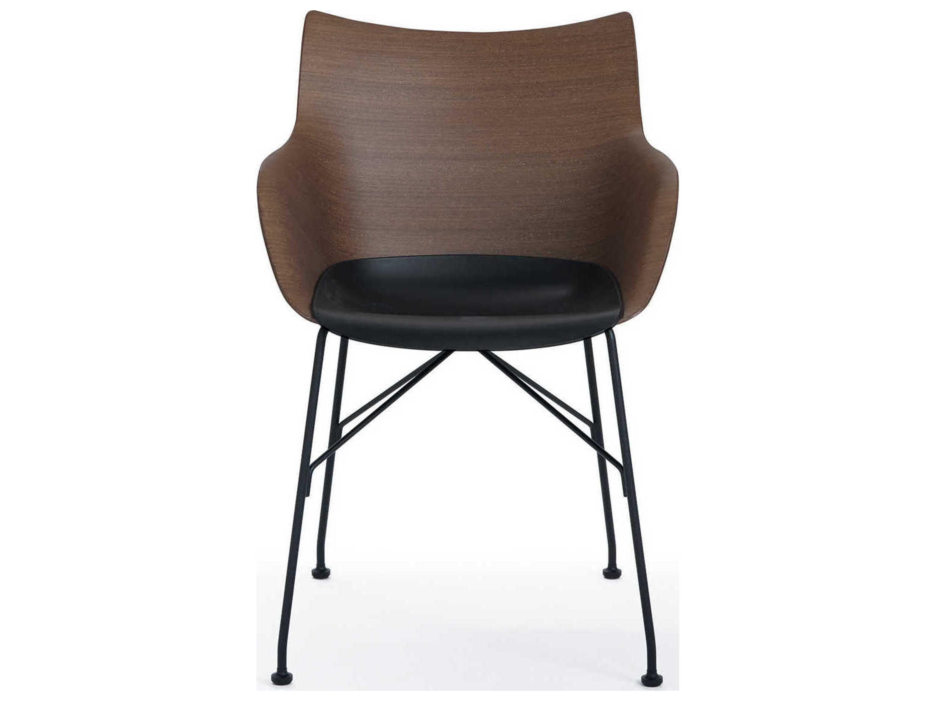 Kartell Q-wood Brown Computer Office Chair