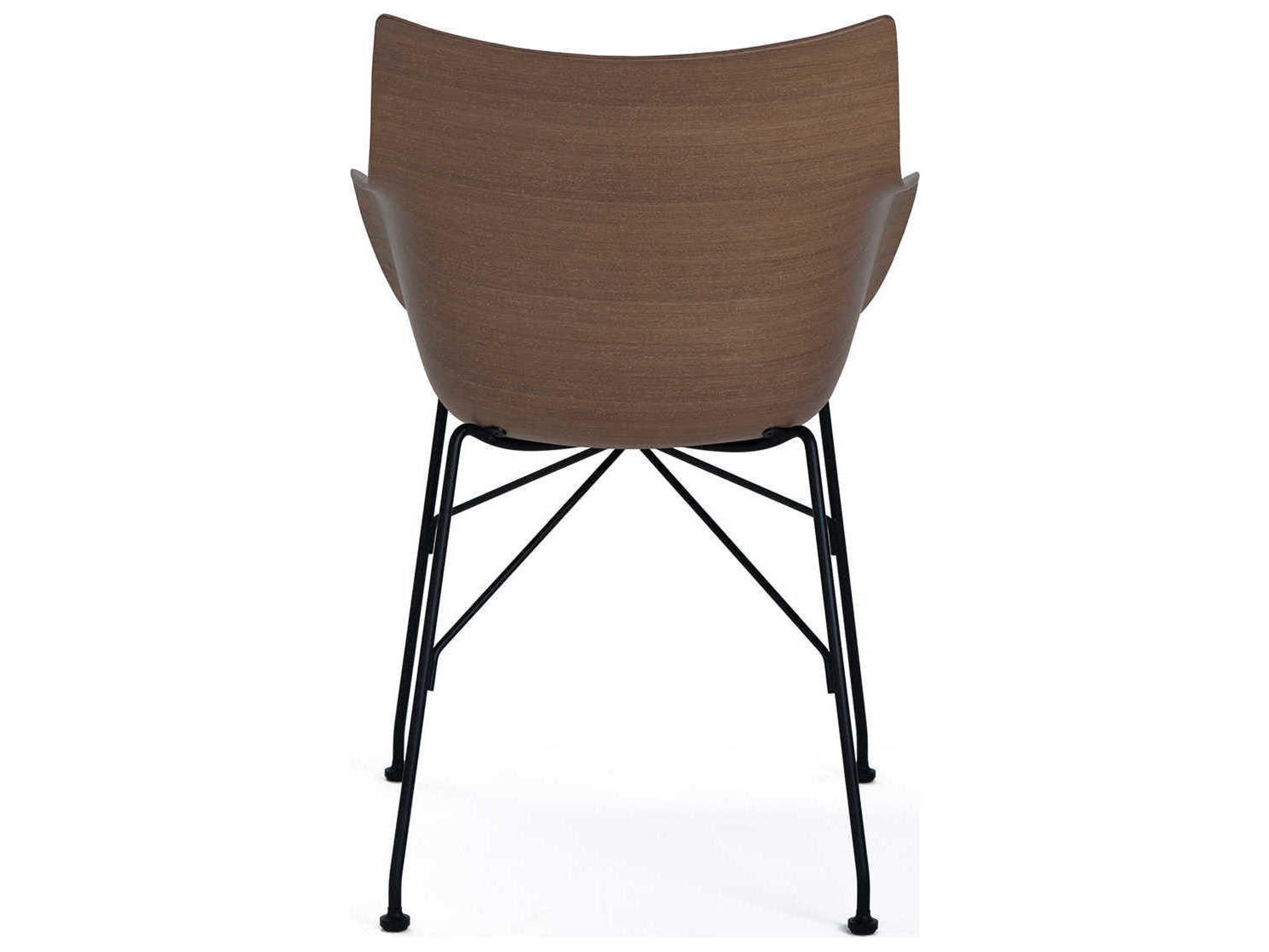 Kartell Q-wood Brown Computer Office Chair