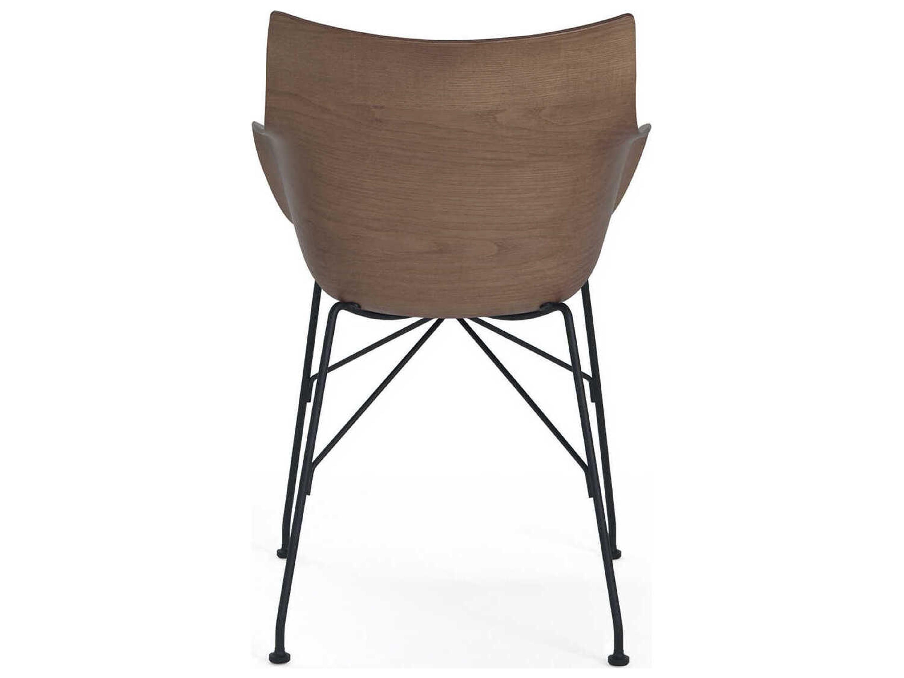 Kartell Q-wood Brown Computer Office Chair