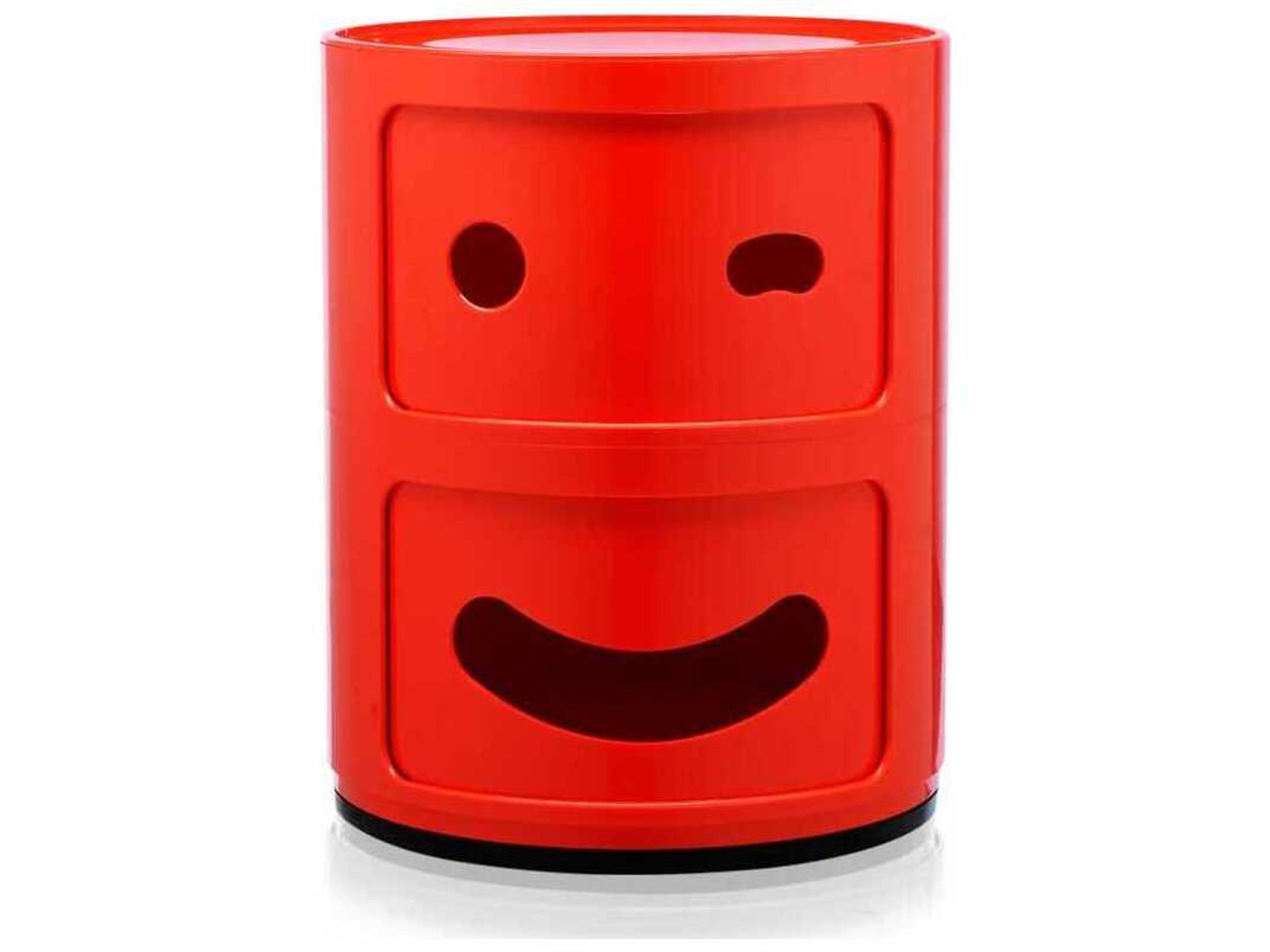 Componibili Smile Red "ink" File Cabinet