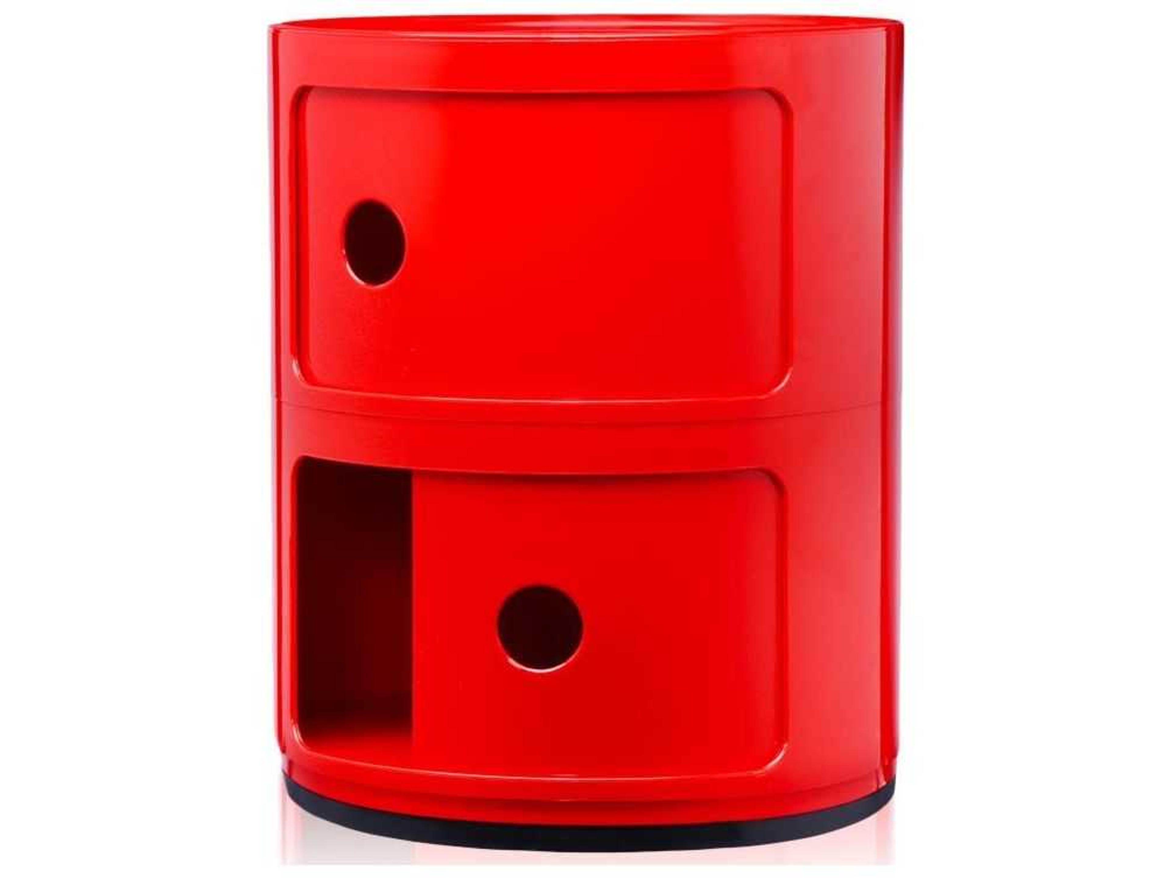 Kartell Componibili Red File Cabinet