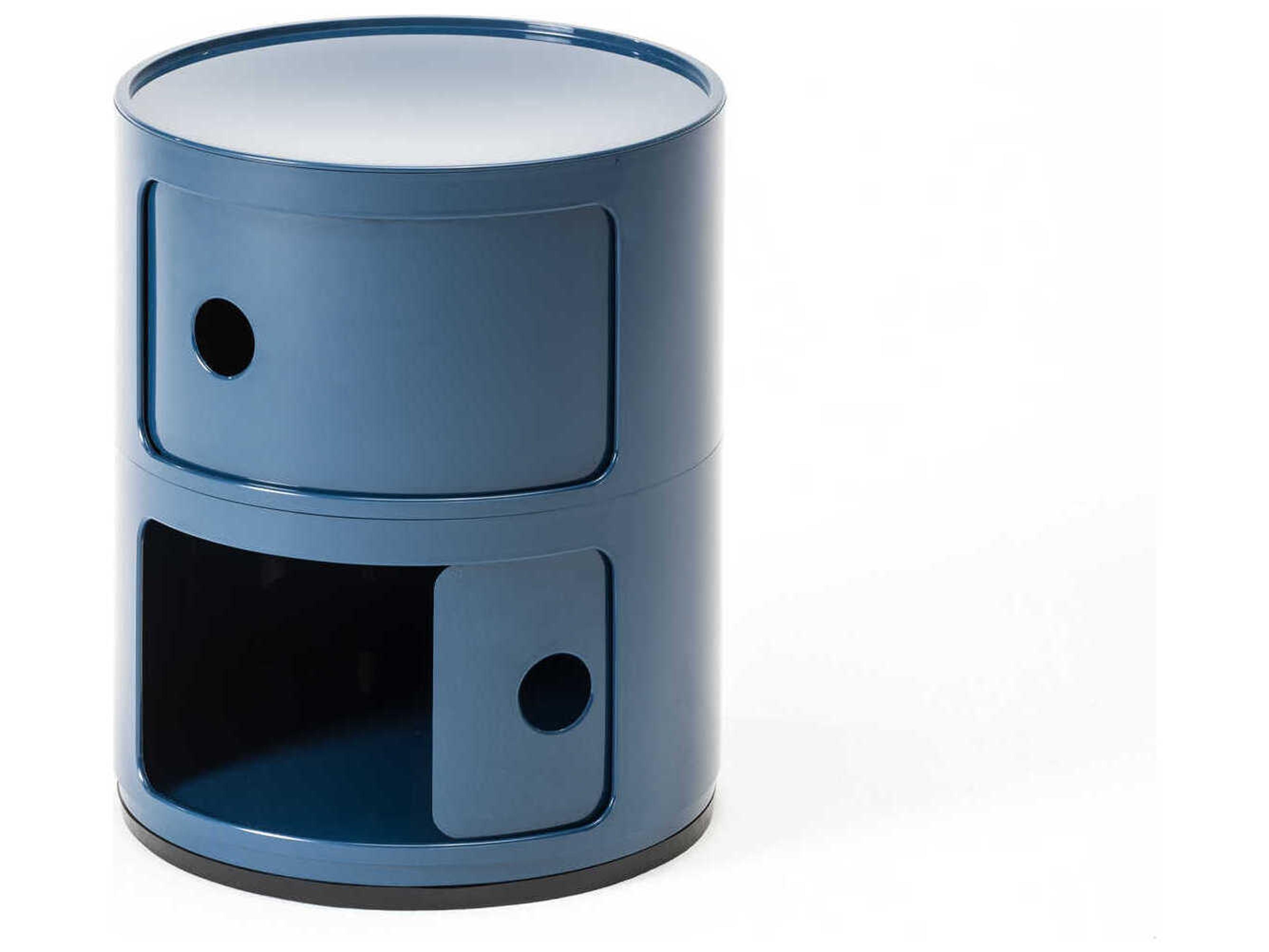 Kartell Componibili Blue File Cabinet