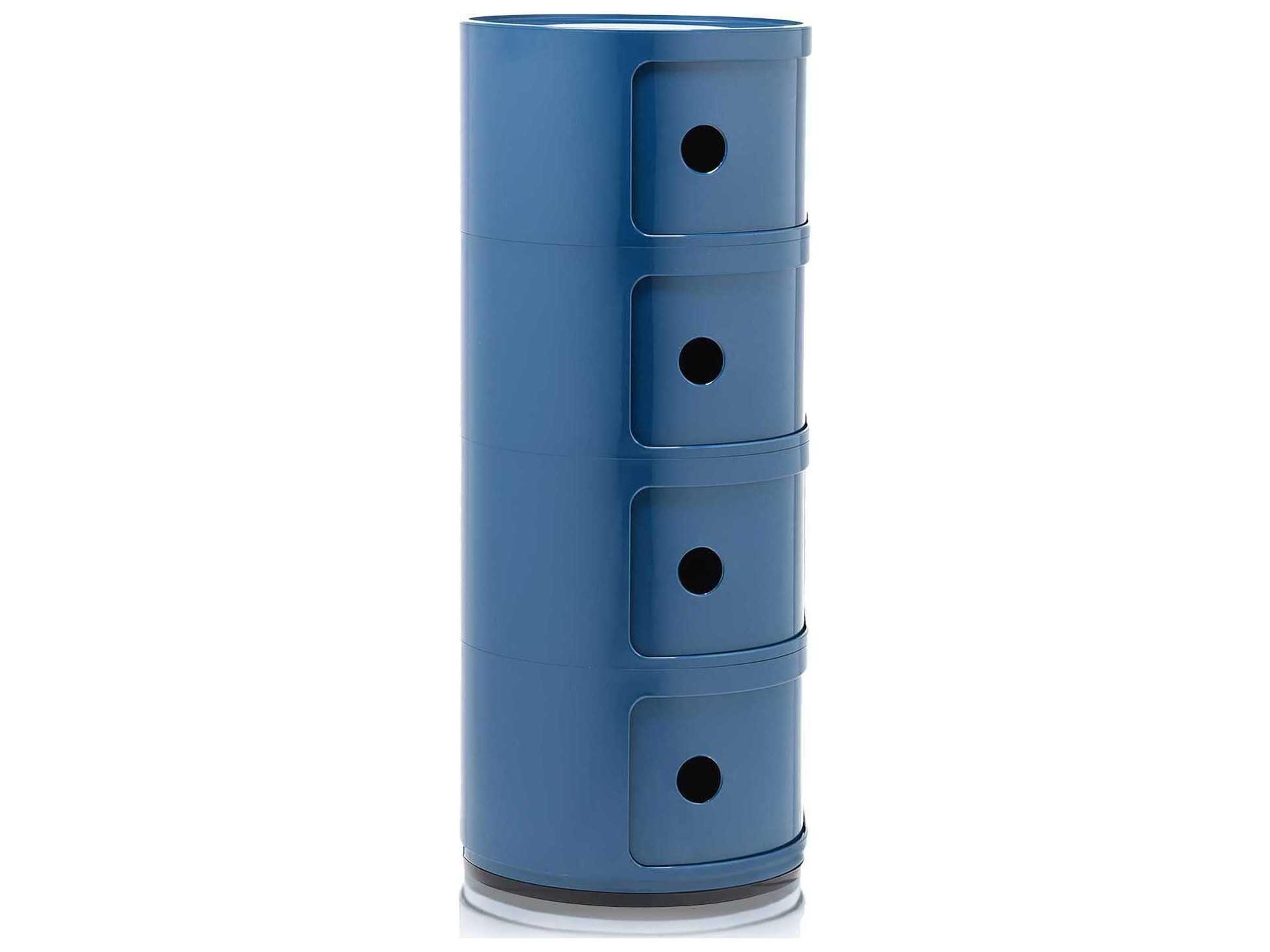 Kartell Componibili Blue File Cabinet
