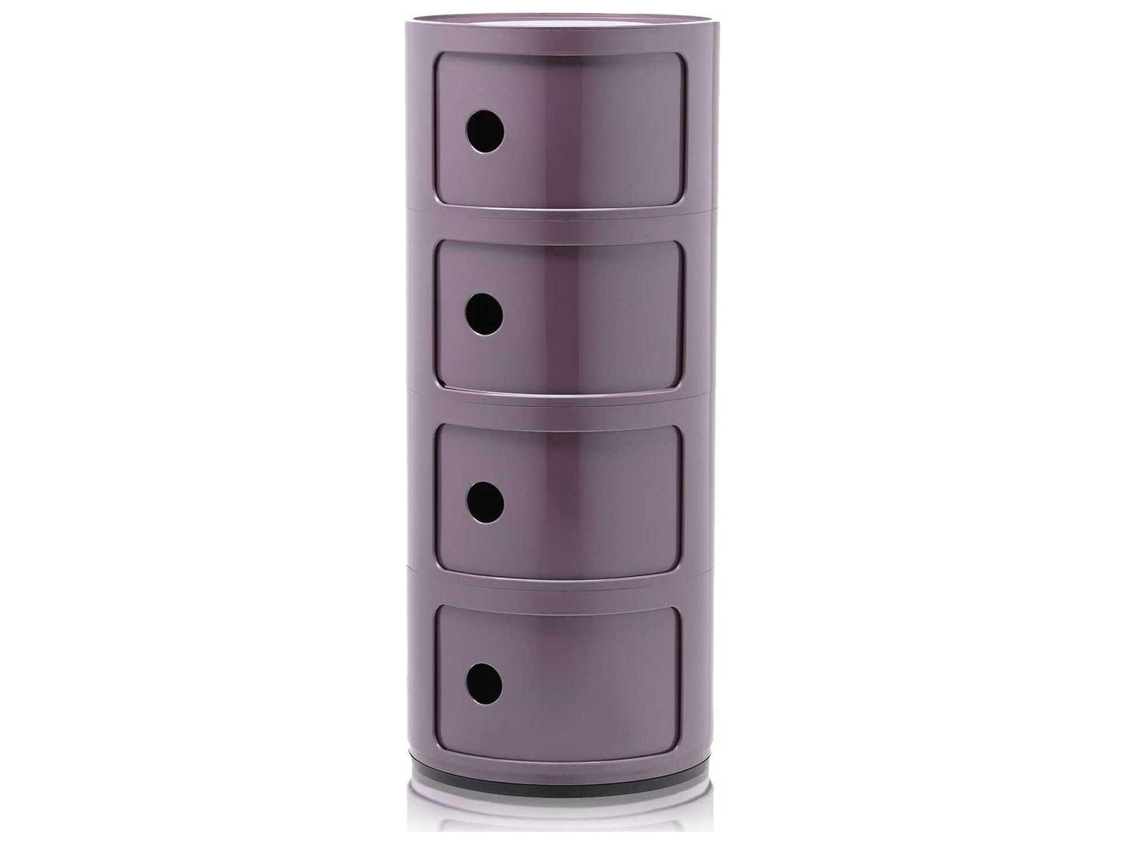 Componibili Purple File Cabinet